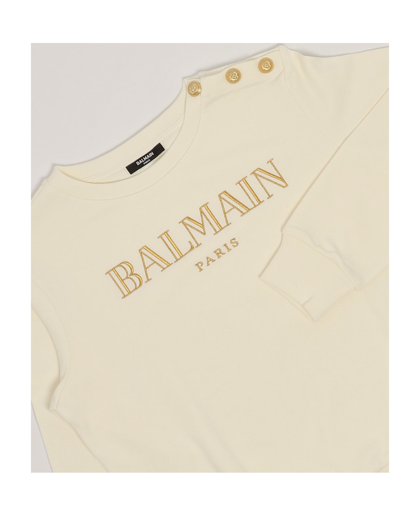 Balmain Crewneck Sweatshirt - PANNA