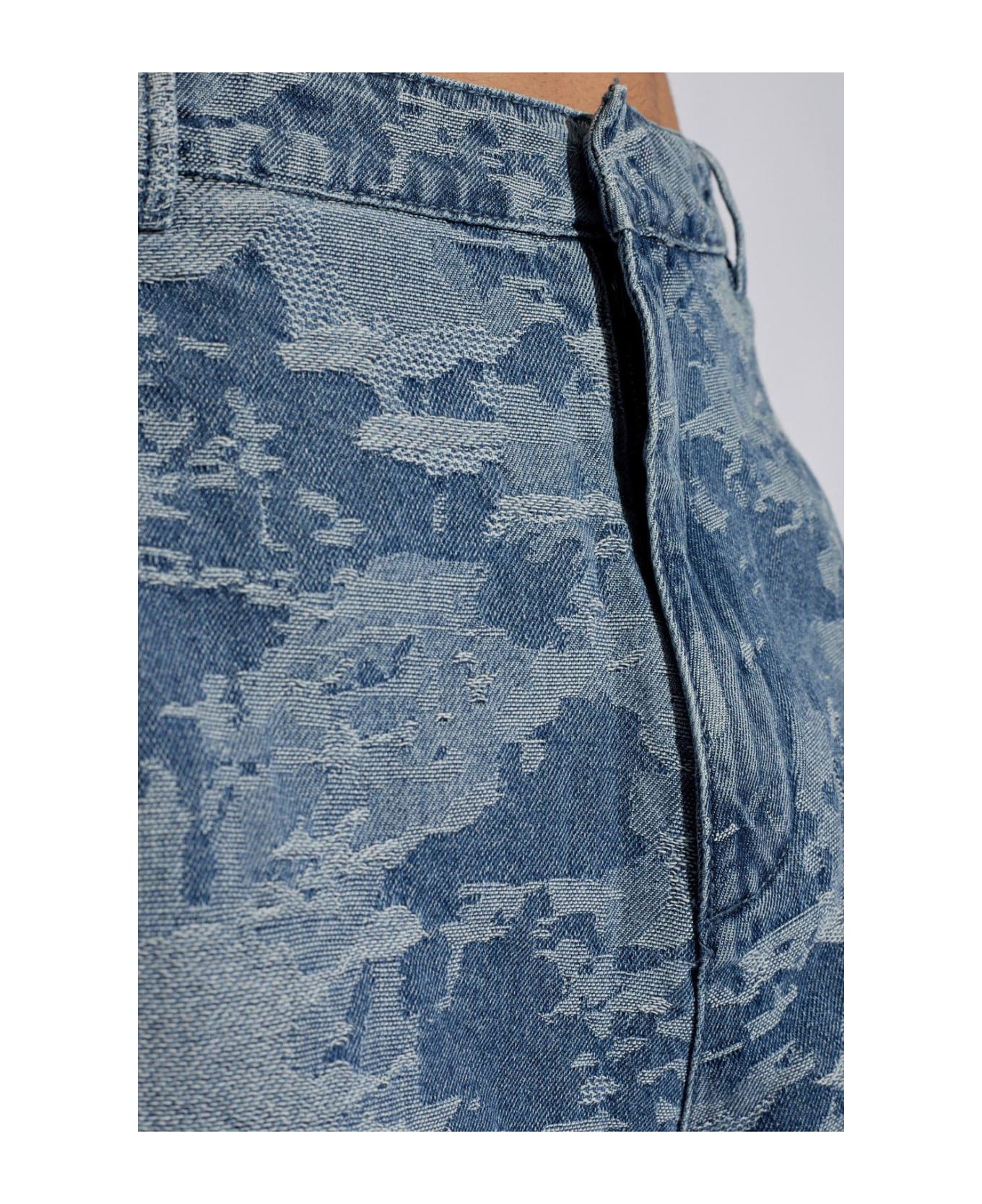 Emporio Armani Denim Shorts - Clear Blue