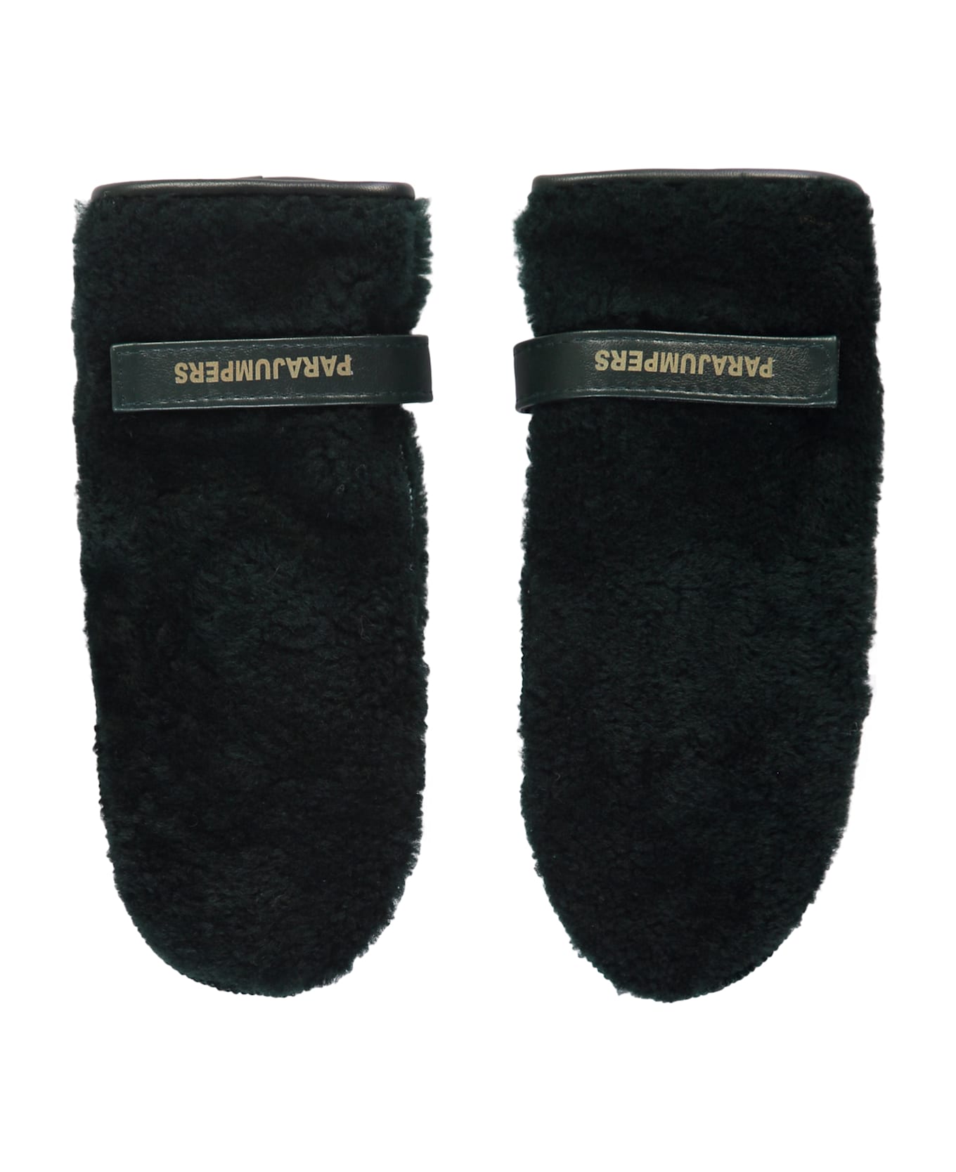Parajumpers Fluffy Shearling Gloves - green