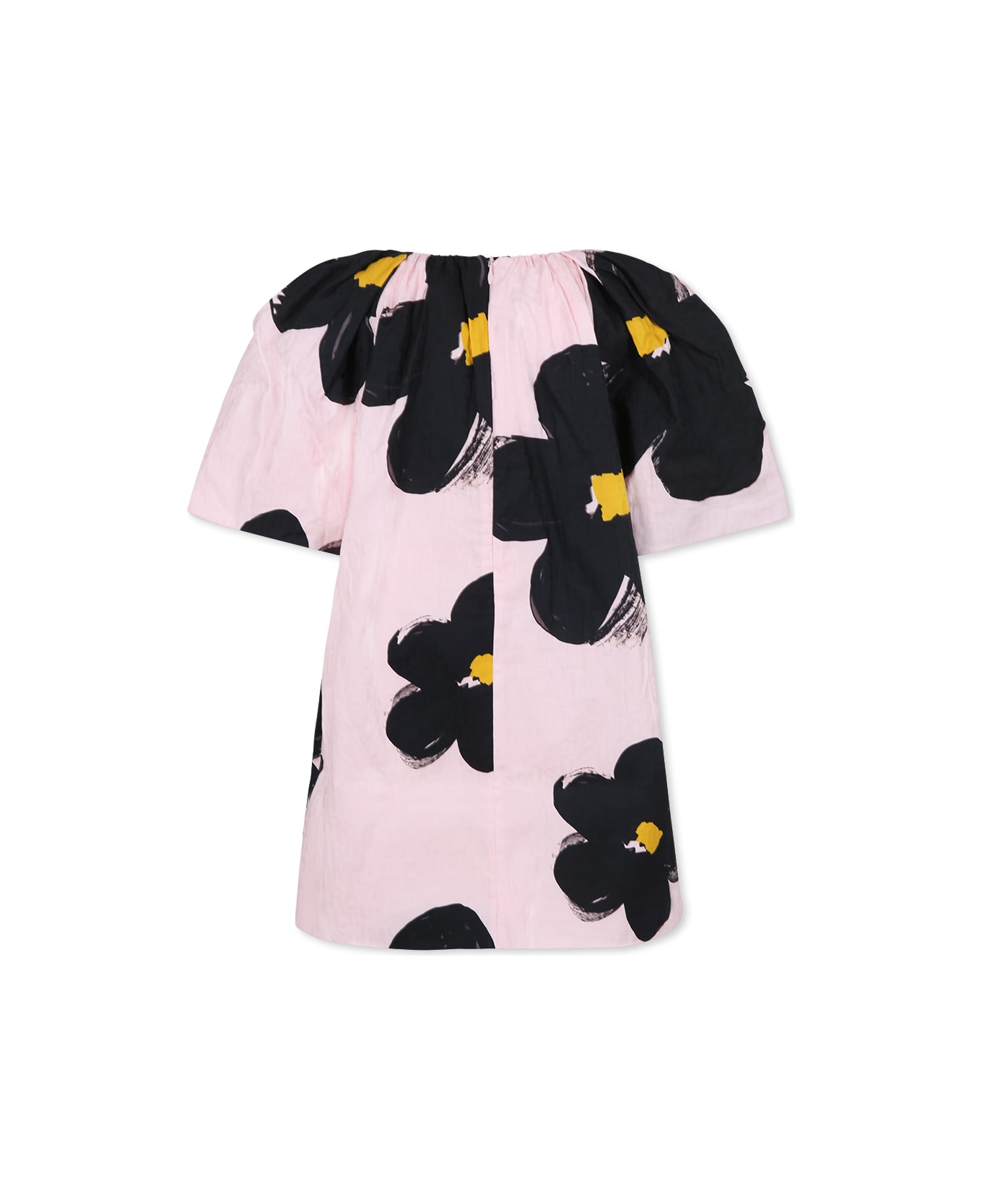 Marc Jacobs Pink Dress For Girl With Flowers - Pink