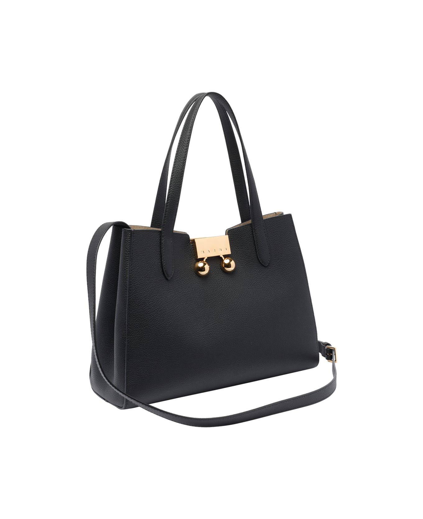 Marni Small Trunkaroo Tote Bag - Black