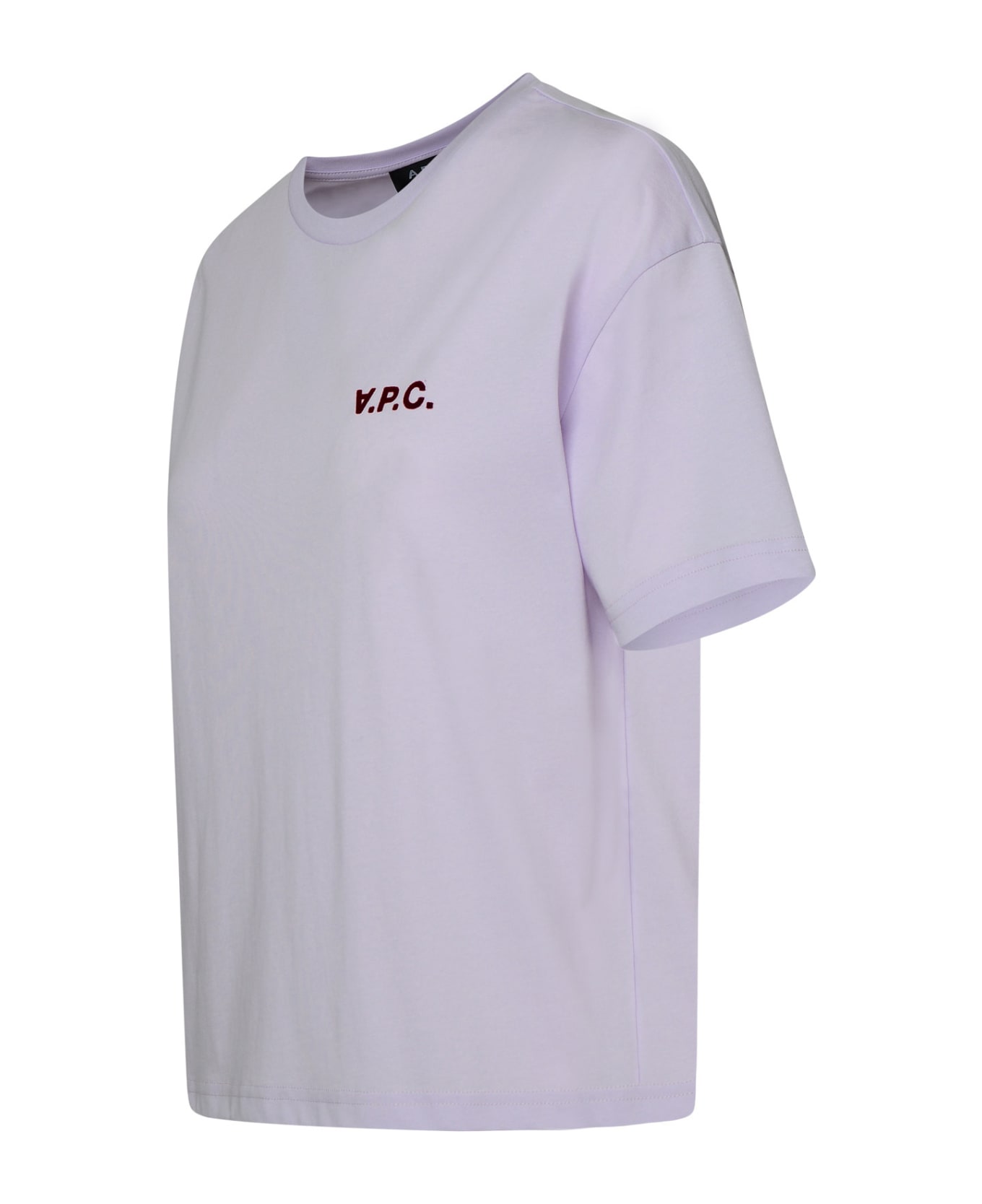 A.P.C. Ava Lilac Cotton T-shirt - Lilla