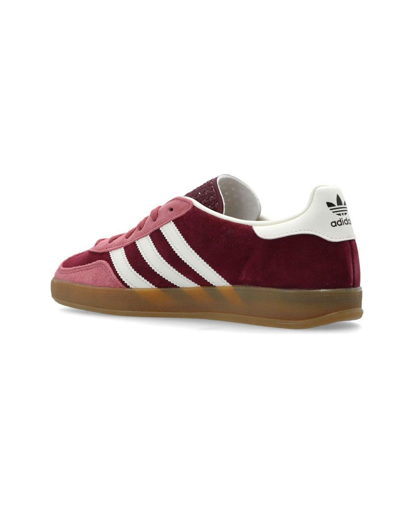 Adidas Originals Gazelle Indoor Low-top Sneakers - Maroon/ftwwht/precri