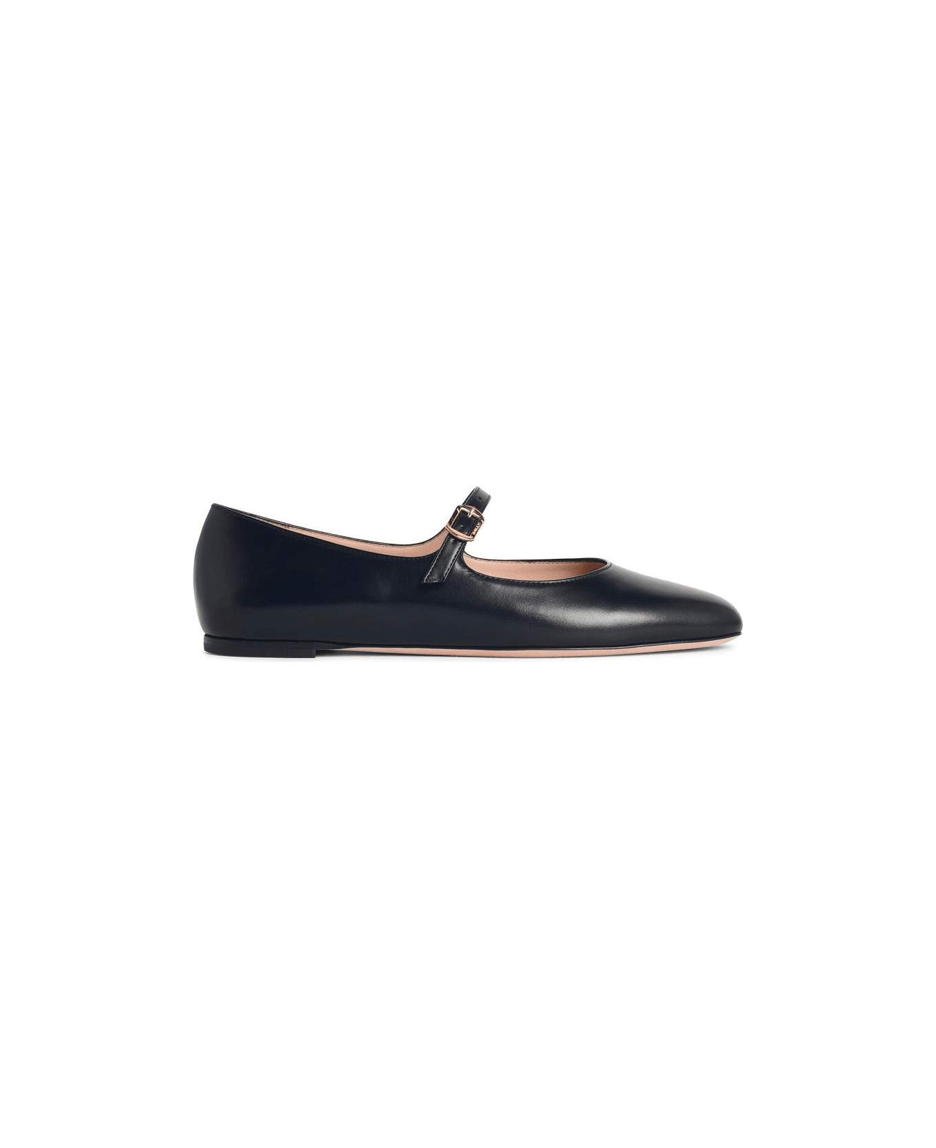 Bally 
ballyrina
 Black Leather Ballet Flats - Black