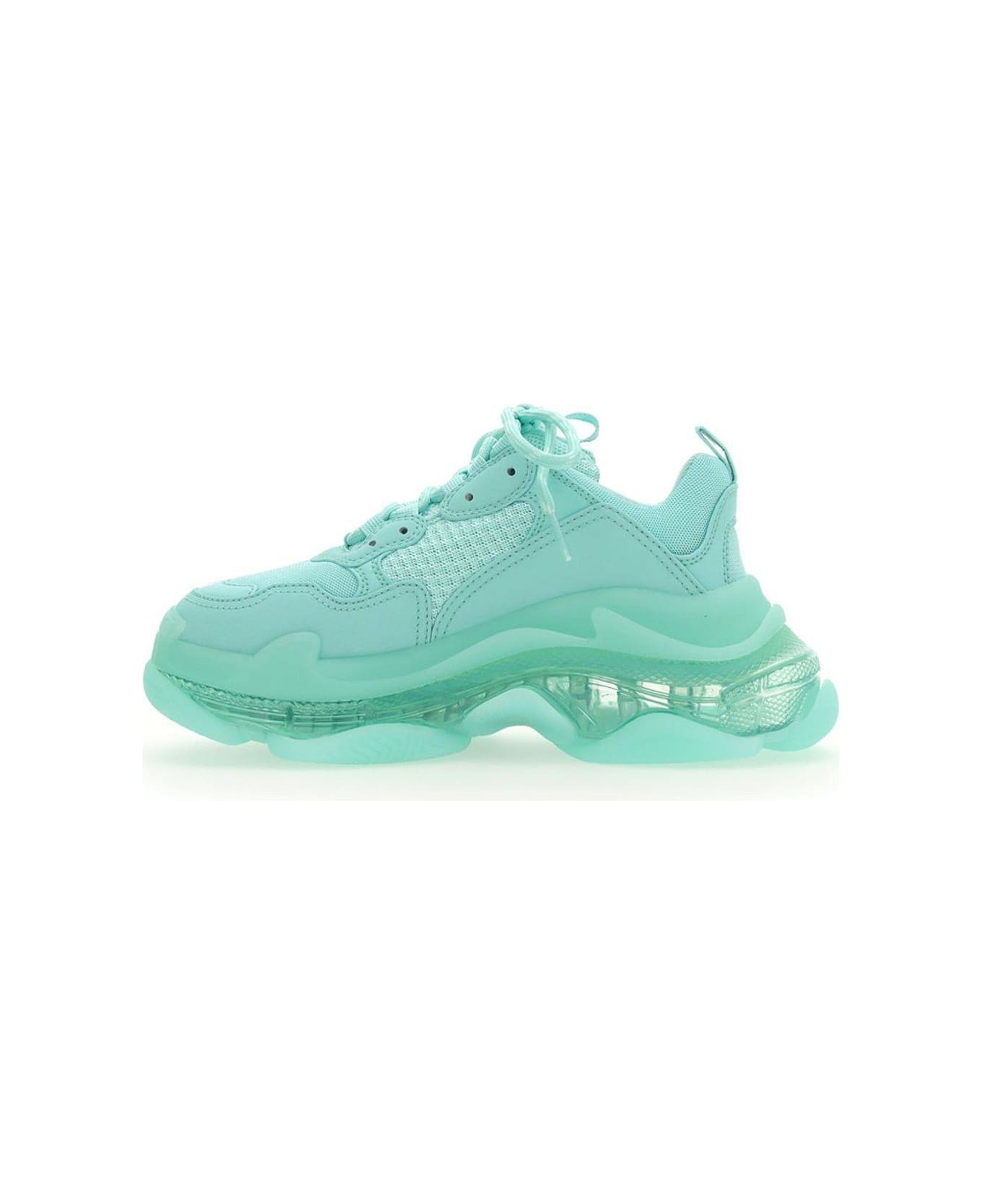 Balenciaga Triple S Lace-up Chunky Sneakers - Green スニーカー
