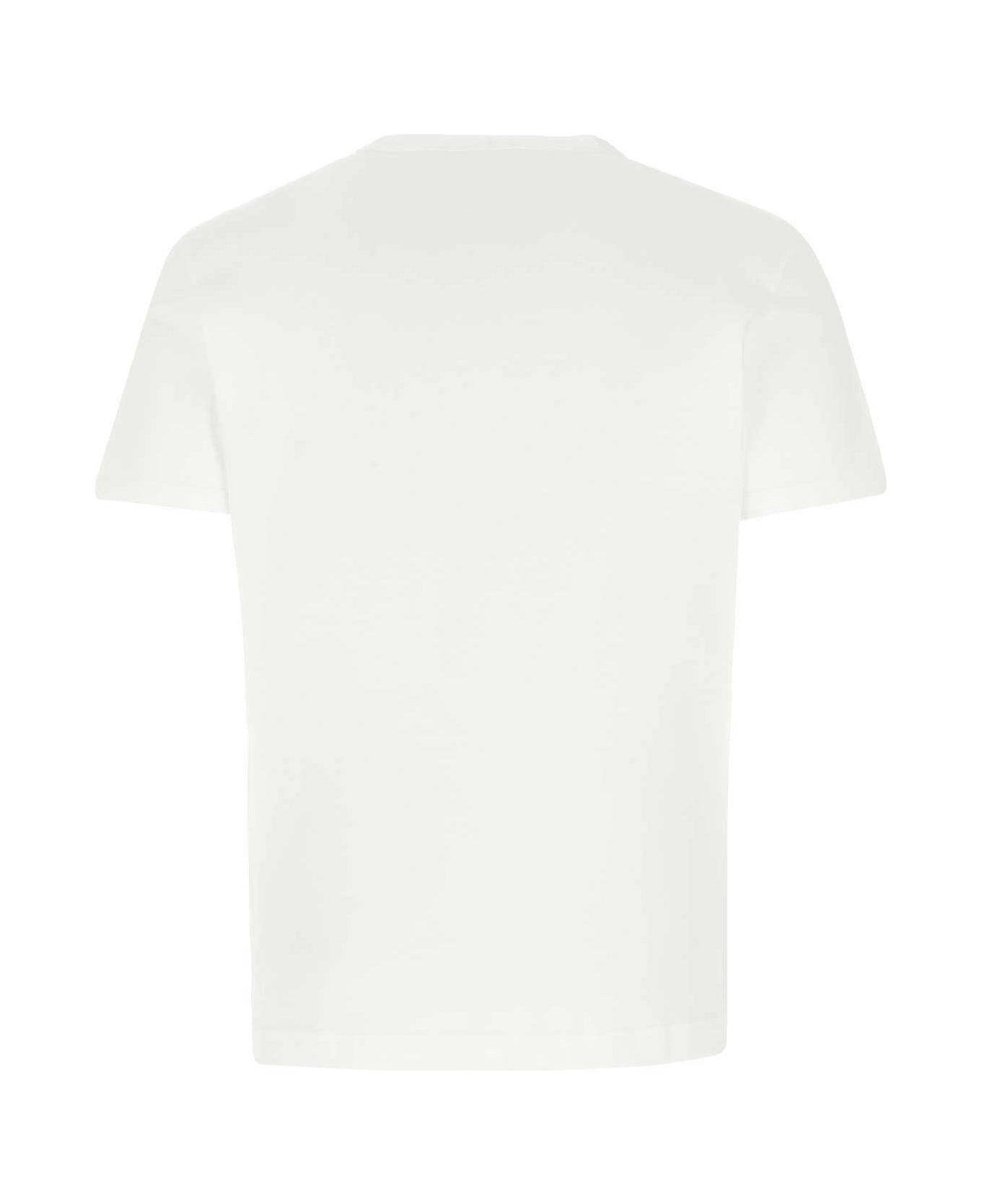Dolce & Gabbana White Cotton T-shirt - BIANCOOTTICO