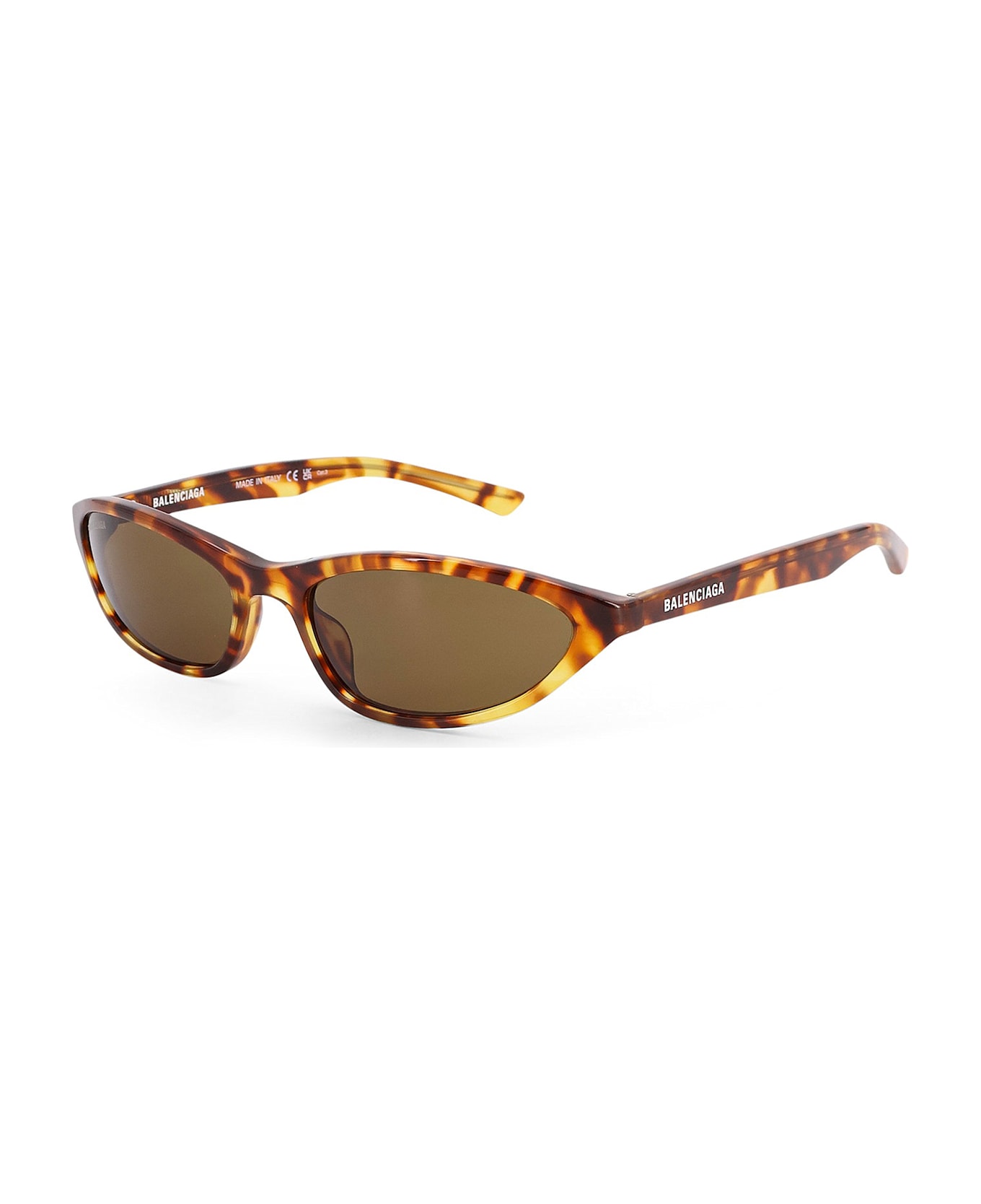 Balenciaga Acetate Sunglasses - YELLOW/HAVANA