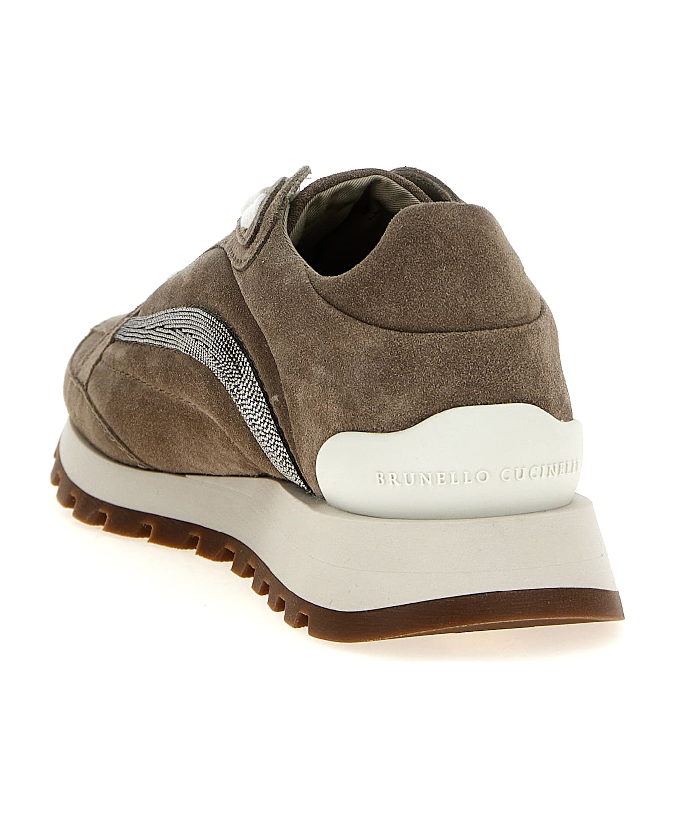 Brunello Cucinelli 'monile' Sneakers - Beige
