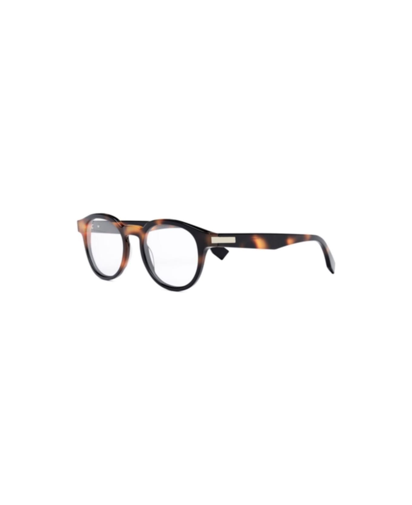 Fendi Eyewear Round Frame Glasses - 053