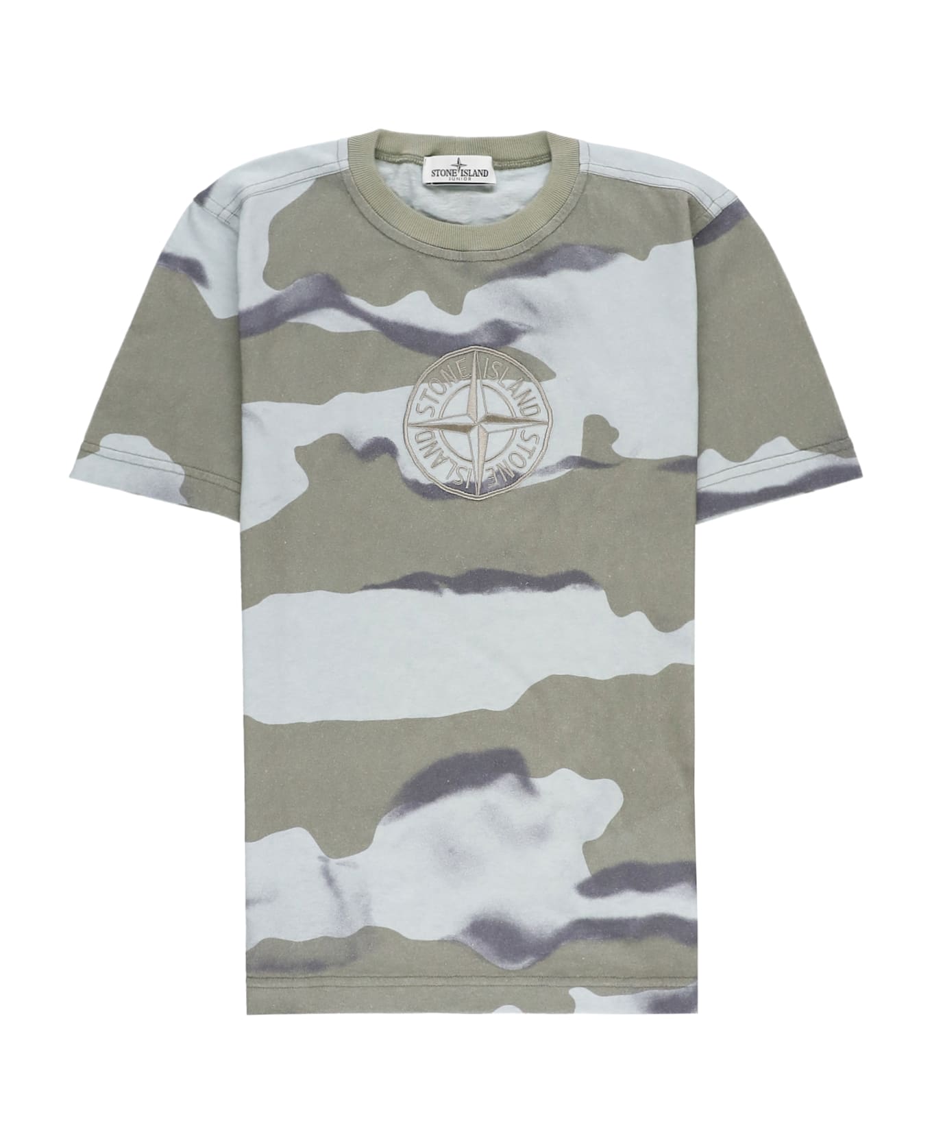 Stone Island T-shirt With Logo - Green