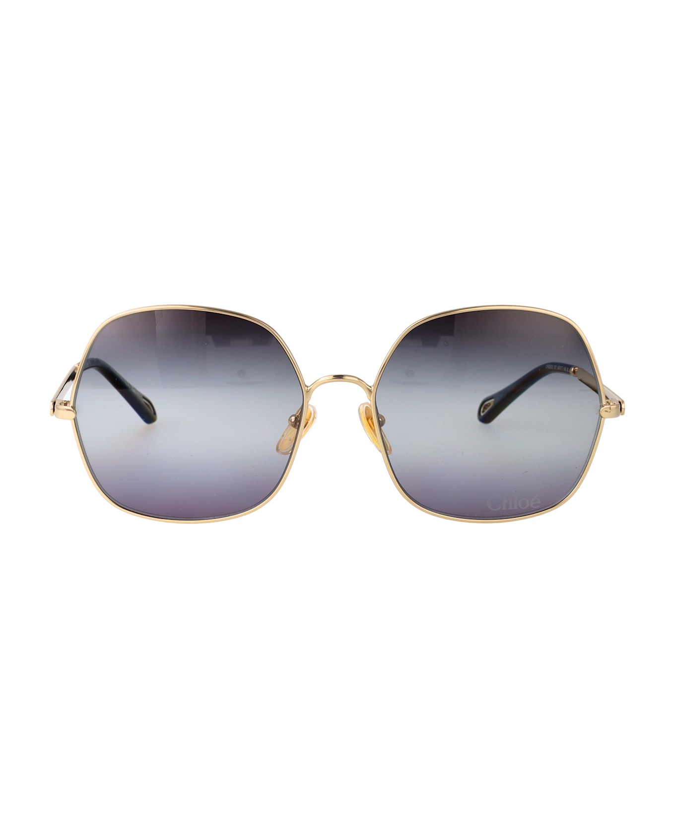 Chloé Eyewear Ch0282s Sunglasses - GOLD-GOLD-GREY