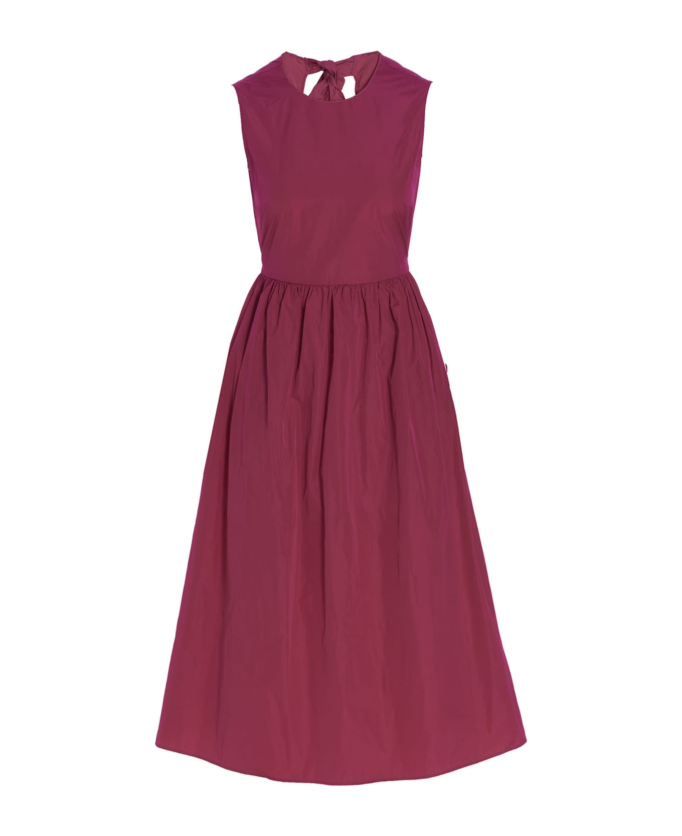 RED Valentino 'crisp Taffetas' Dress - Fuchsia