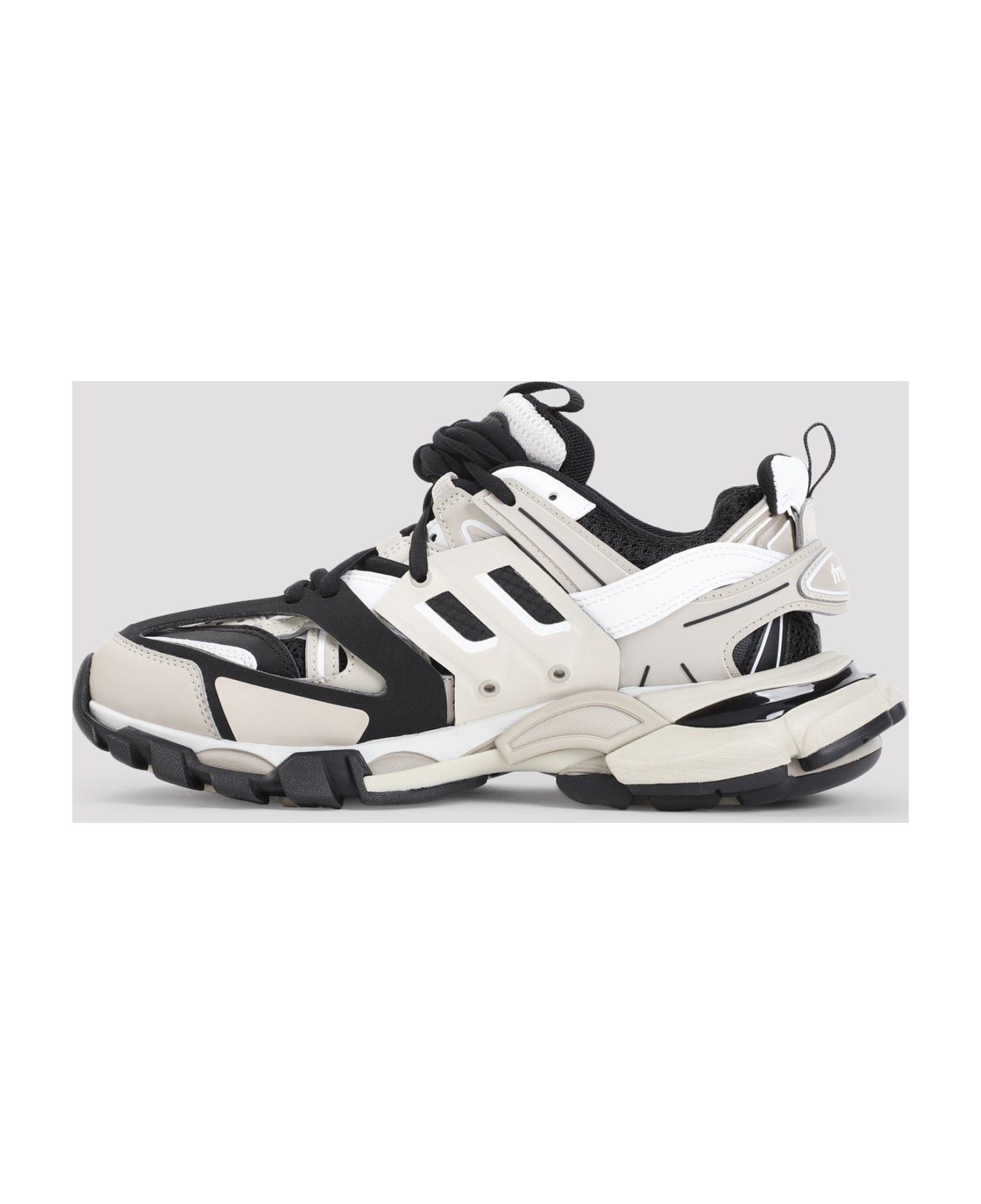 Balenciaga Track Sneakers - Beige  Black