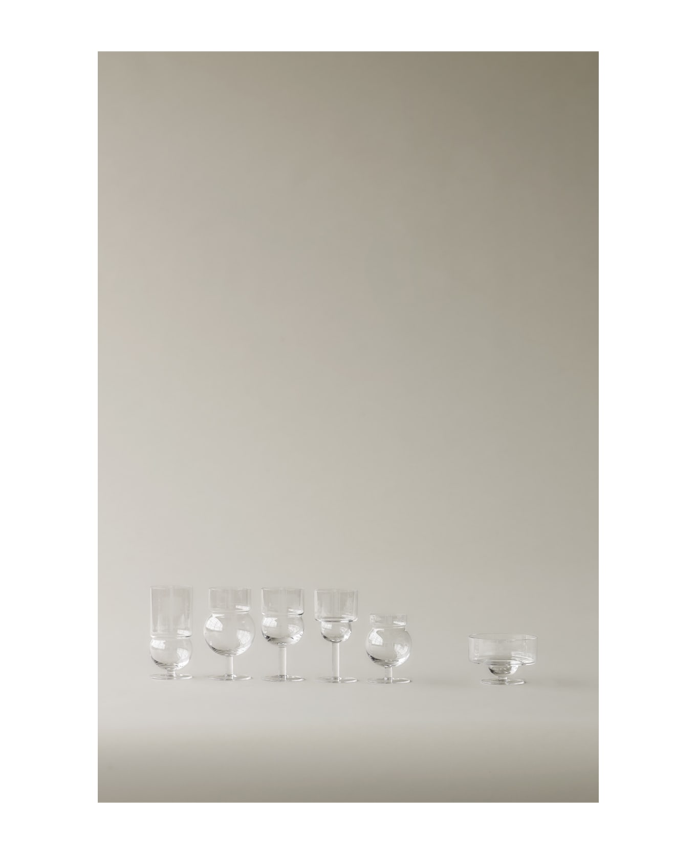 Karakter Sferico 4 Glass In Transparent Glass - transparent