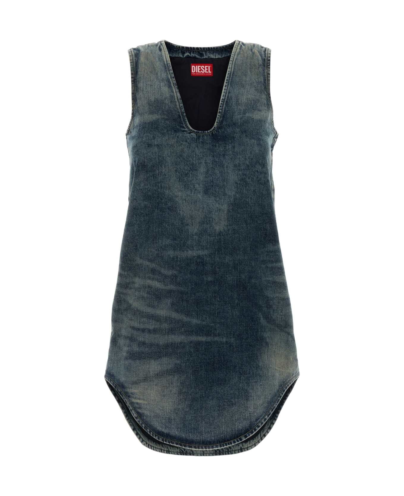 Diesel Denim Mini Dress - 01