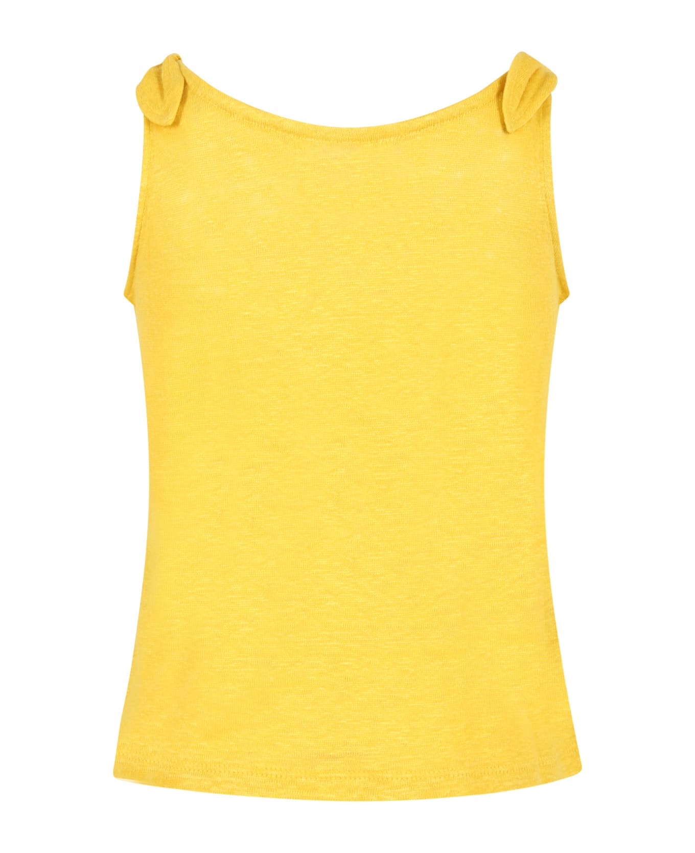 Chloé Yellow T-shirt For Girl With Logo - Yellow
