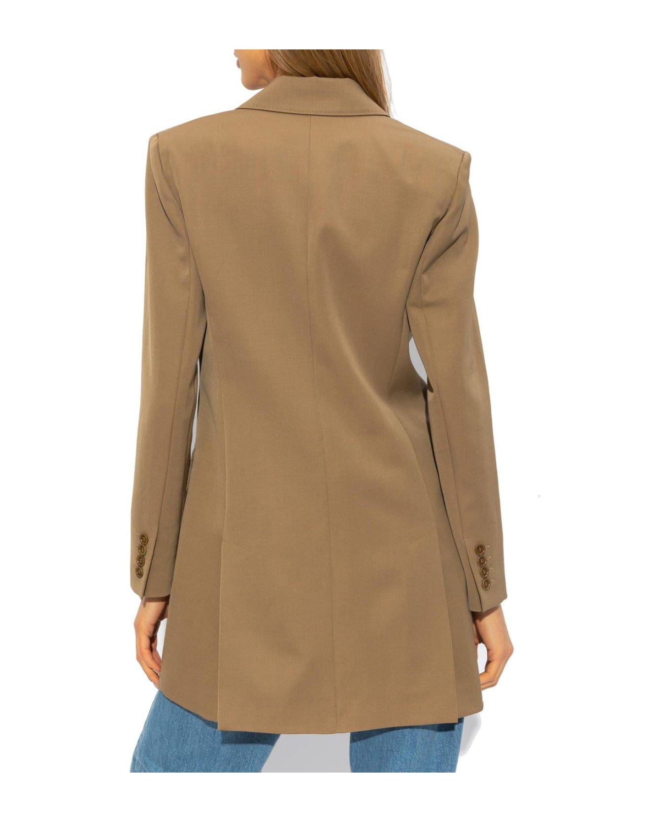 Max Mara Caprile Single-breasted Blazer - Mud