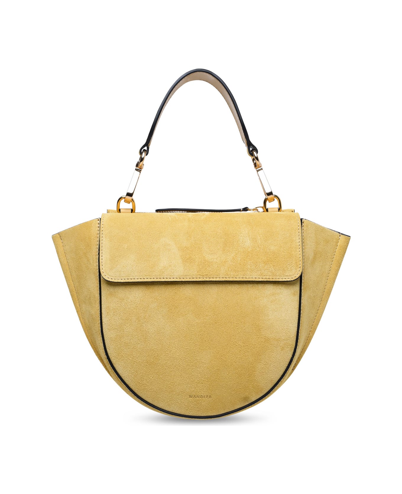 Wandler Mini 'hortensia' Sand Calf Leather Bag - Beige