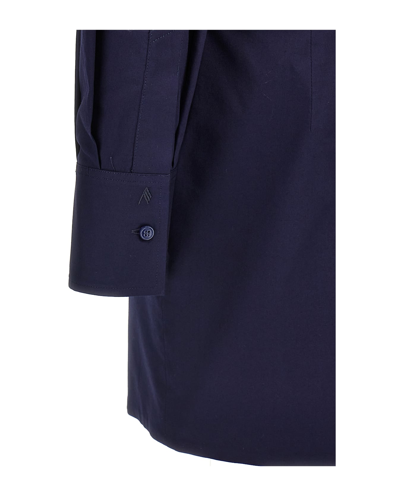 The Attico Mini Chemisier Dress - Blue