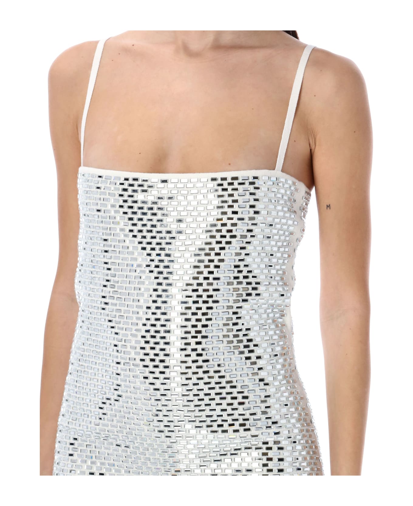 retrofete Avanyah Knit Mini Dress - WHITE