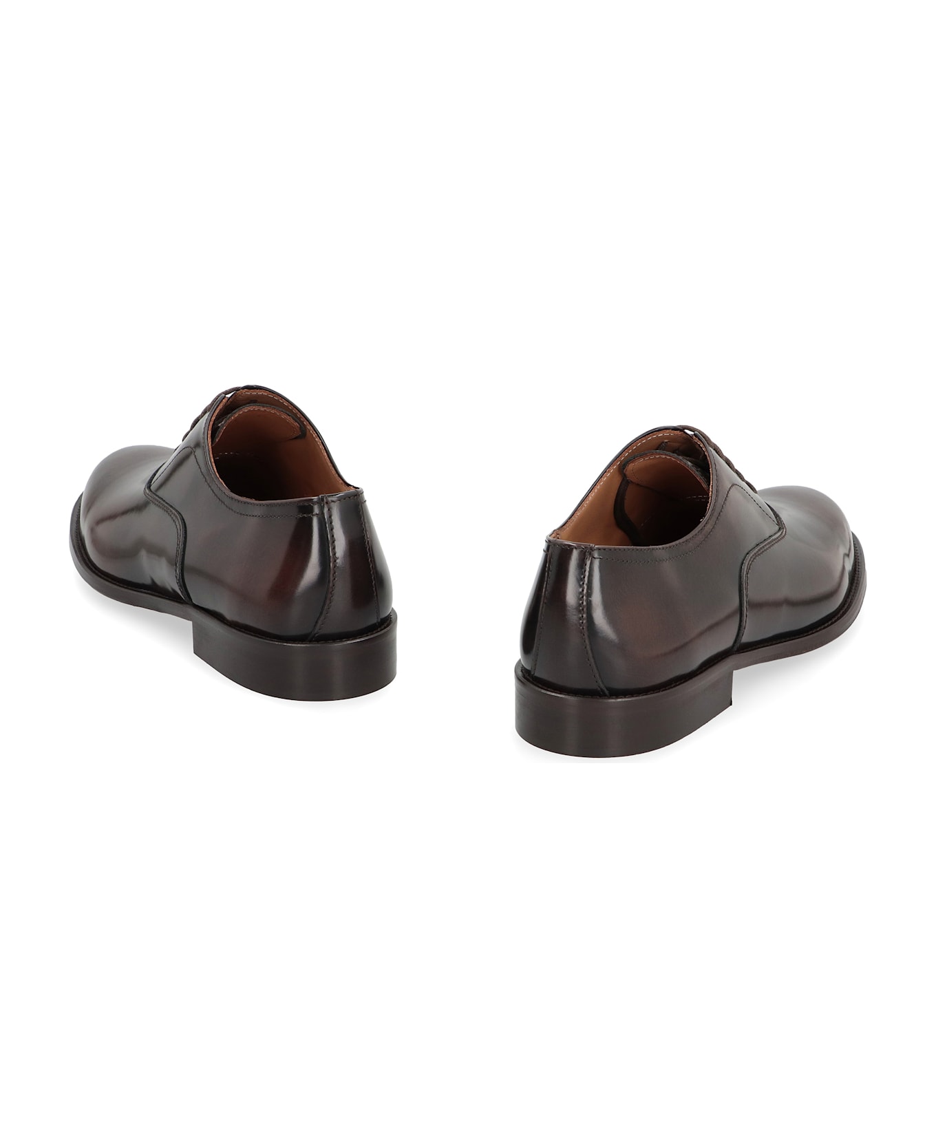 Bruno Magli Leather Lace-up Shoes - brown