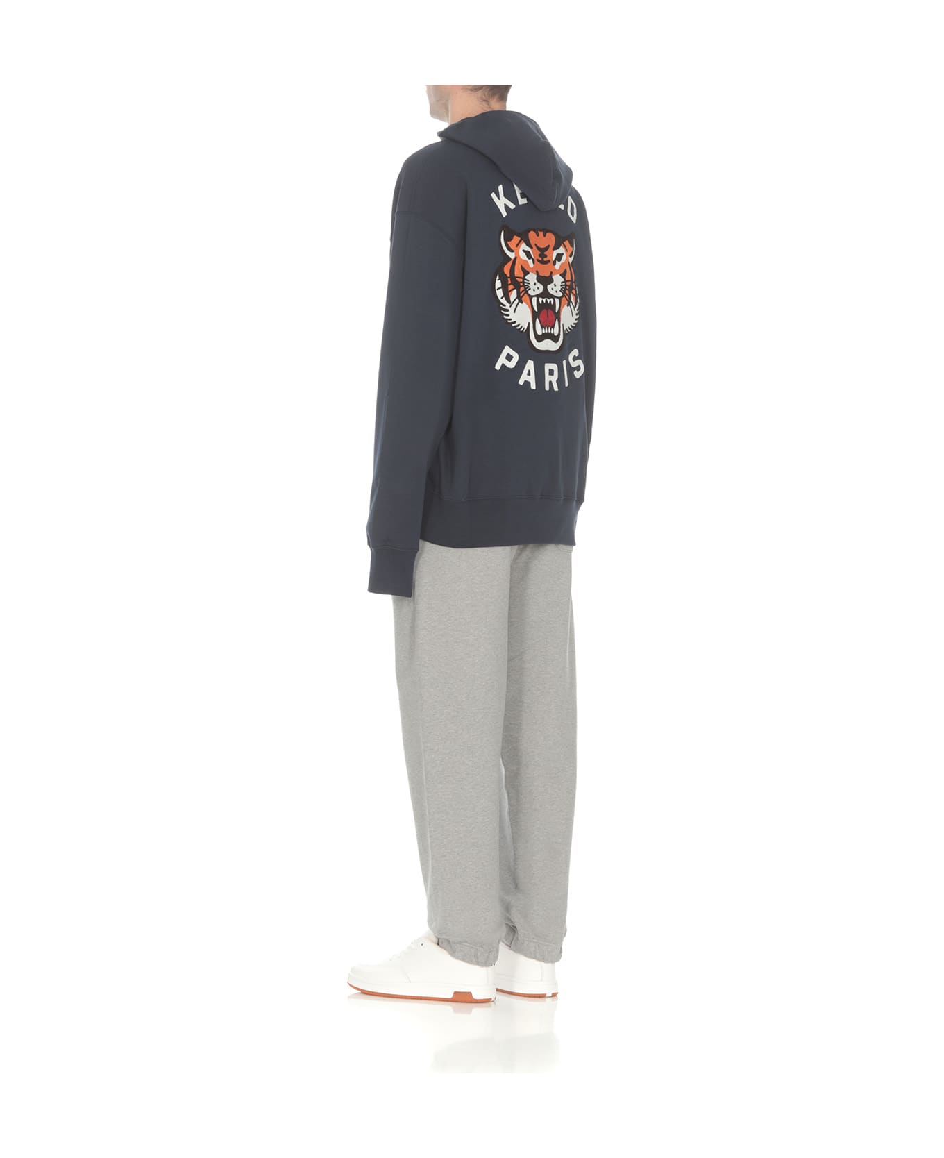 Kenzo 'lucky Tiger' Hoodie - Blue