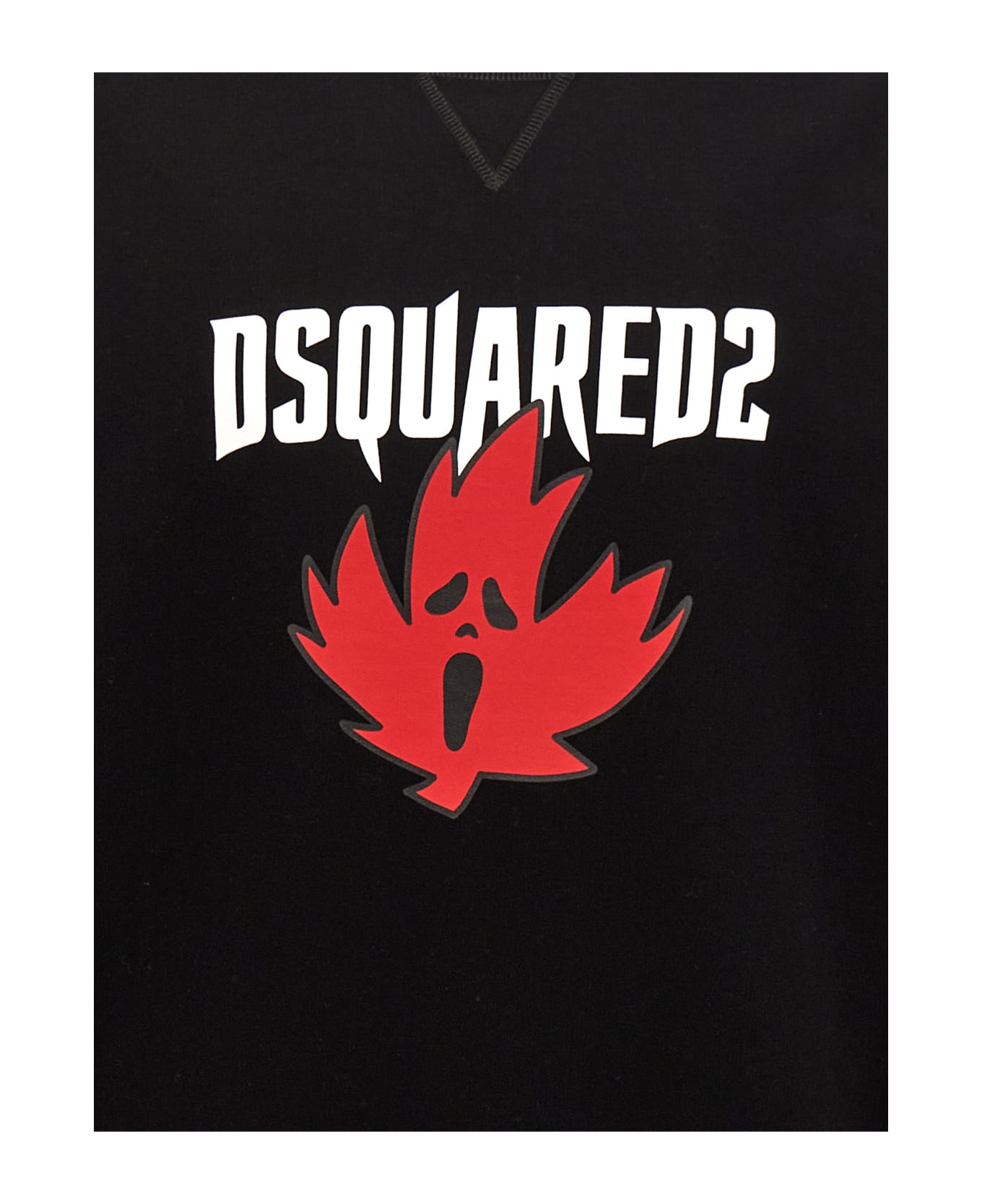 Dsquared2 Logo Print Sweatshirt - Black