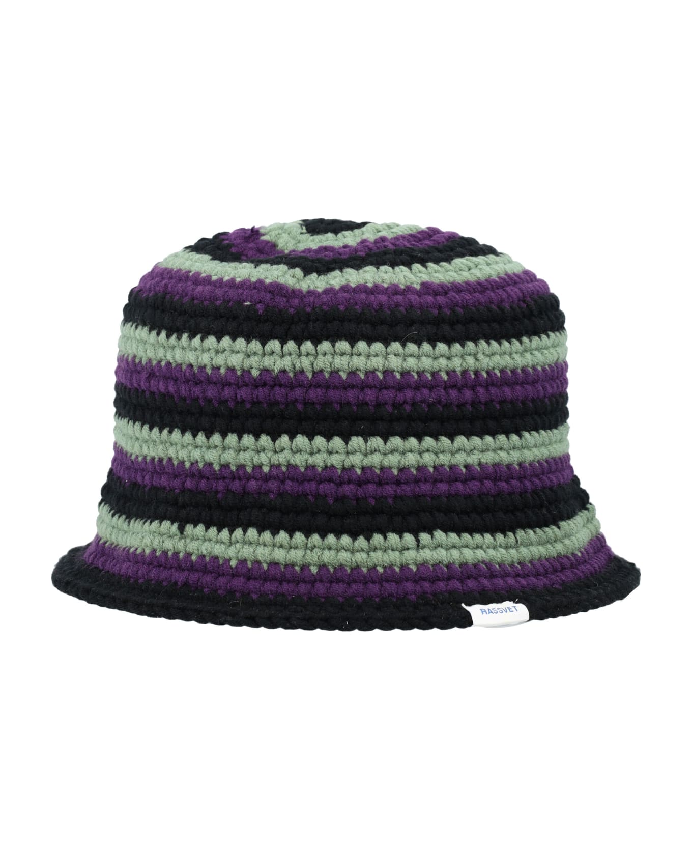PACCBET Striped Knit Bucket Hat - STRIPES