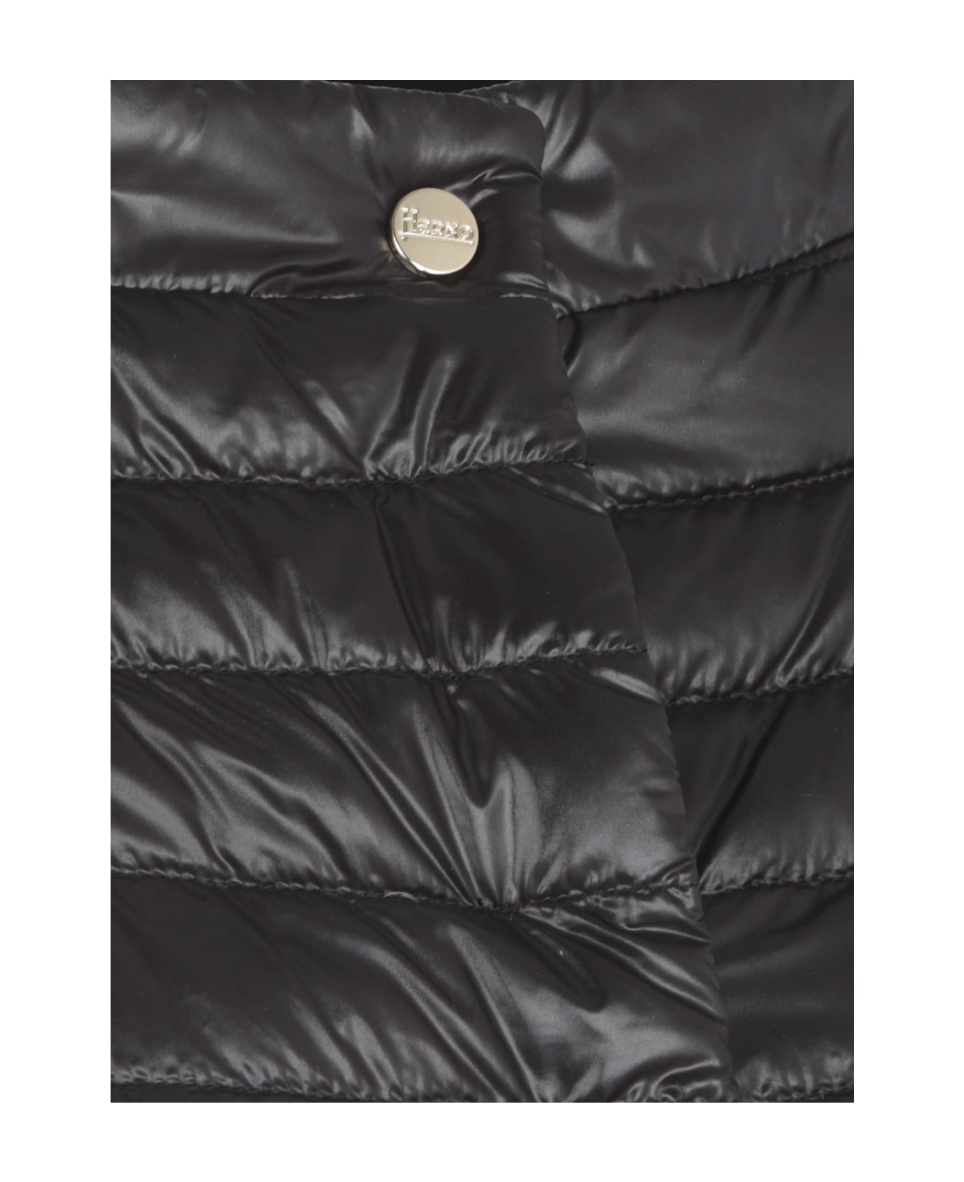 Herno Quilted Down Jacket - Black
