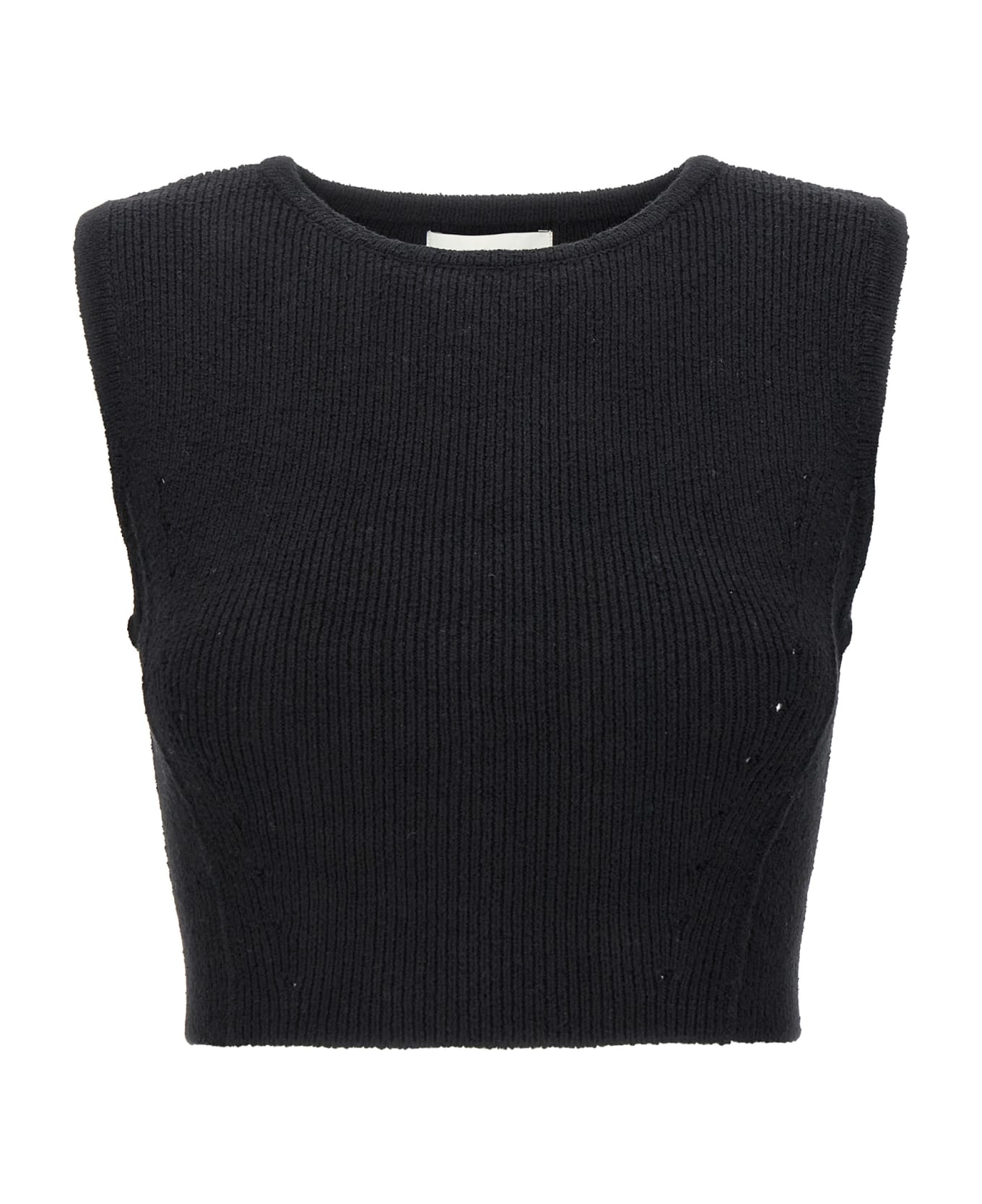 Loulou Studio 'chace' Top - Black  