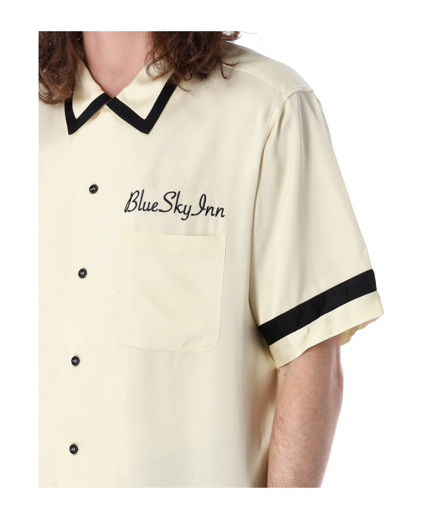 Blue Sky Inn Cream Waiter Shirt - CREAM シャツ