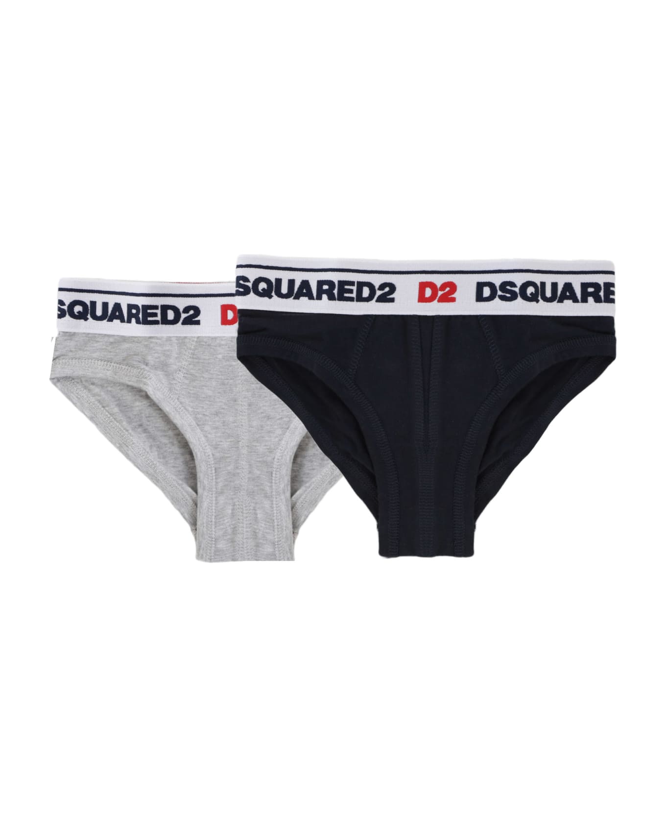 Dsquared2 Pack Of 2 Stretch Jersey Slip - Multicolor アンダーウェア