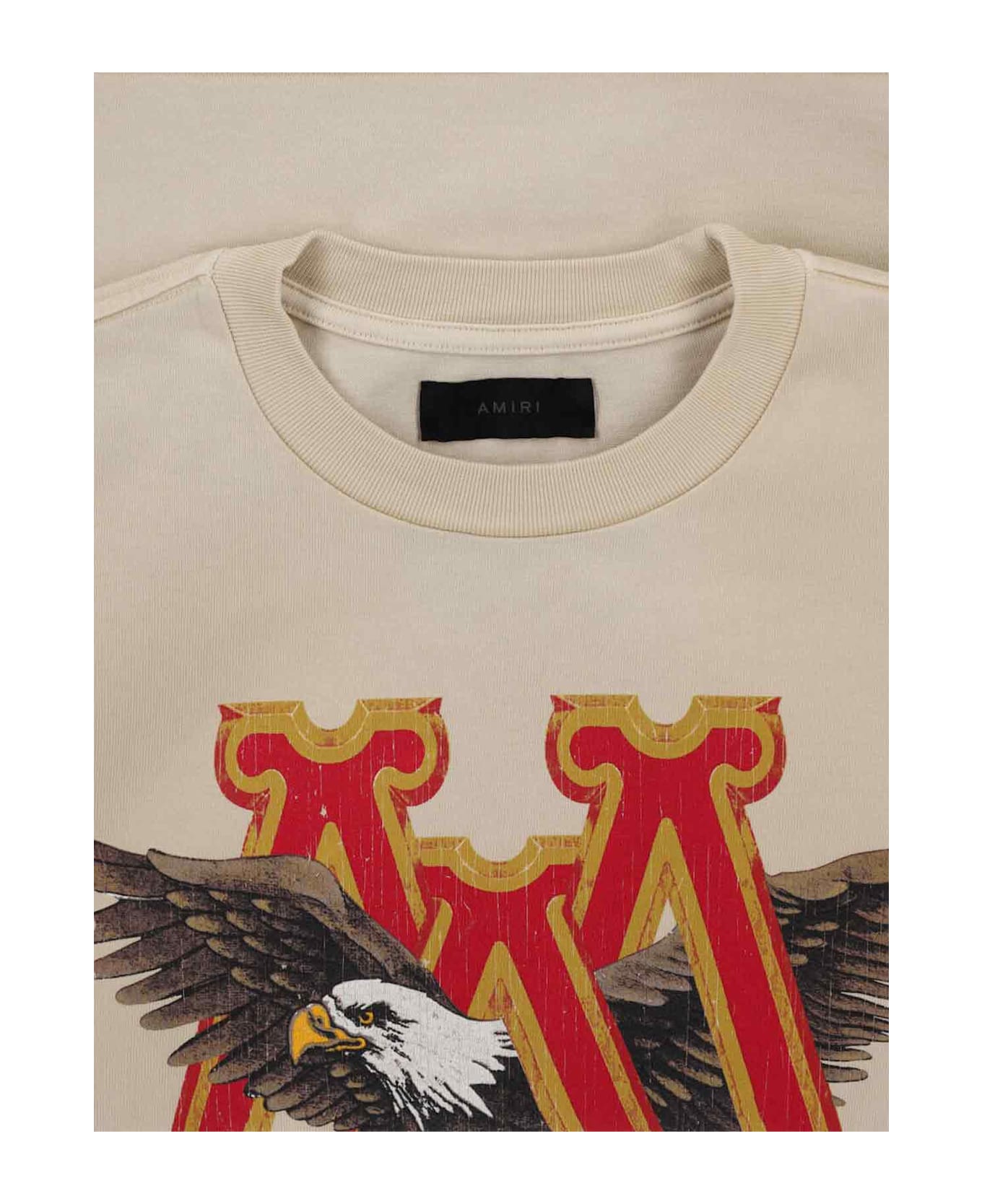 AMIRI "ma Eagle" Logo T-shirt - Beige シャツ