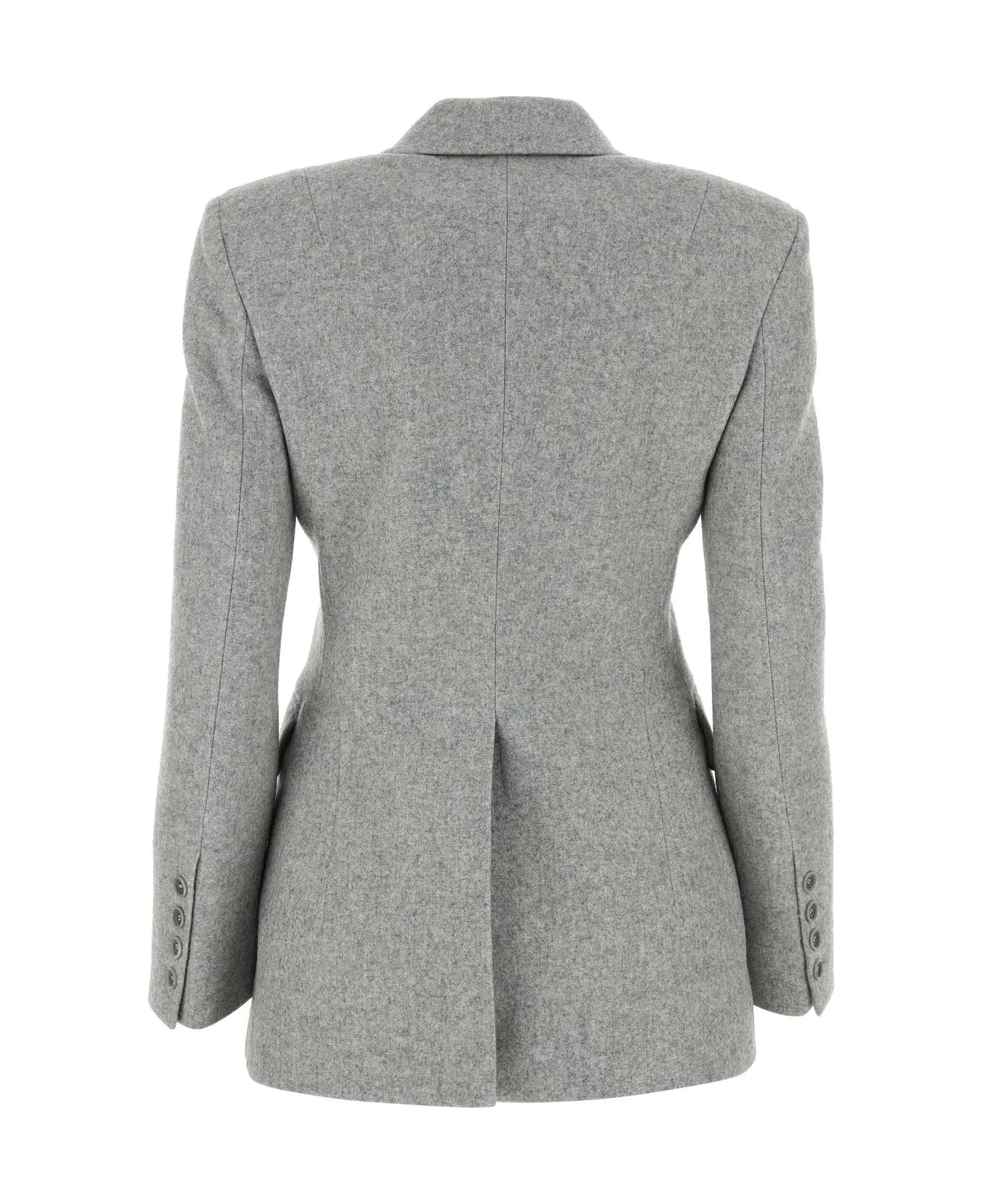 Ermanno Scervino Blue Wool Blend V-neck Pullover Sweater main image 1