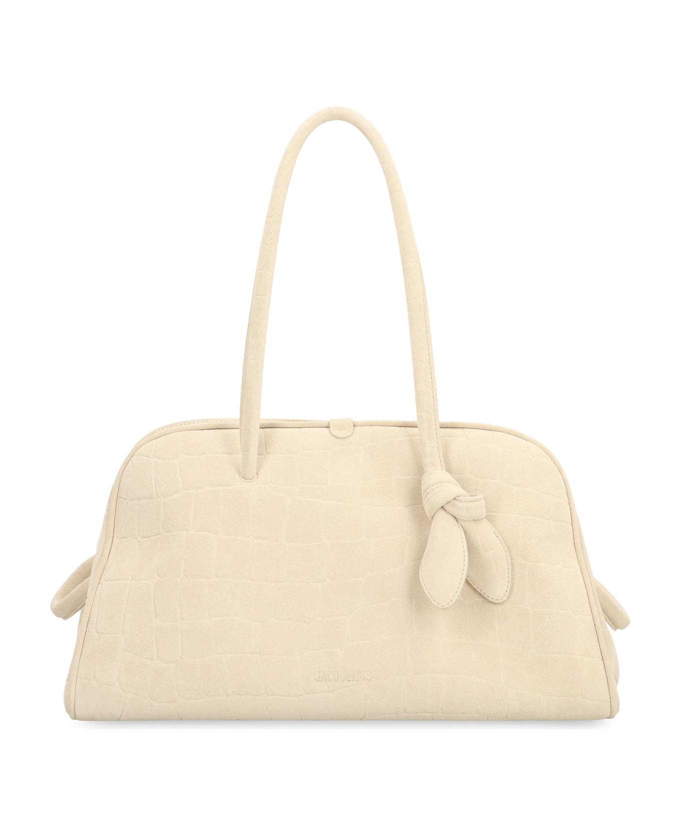 Jacquemus Borsa Le Turismo In Suede Leather - Ivory