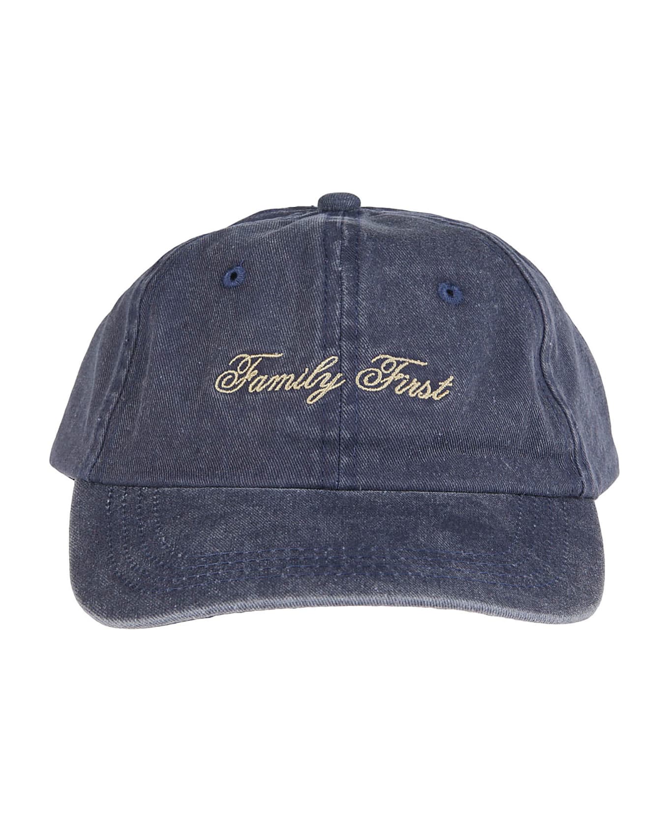 Family First Milano Washed Baseball Hat - Dark Blue