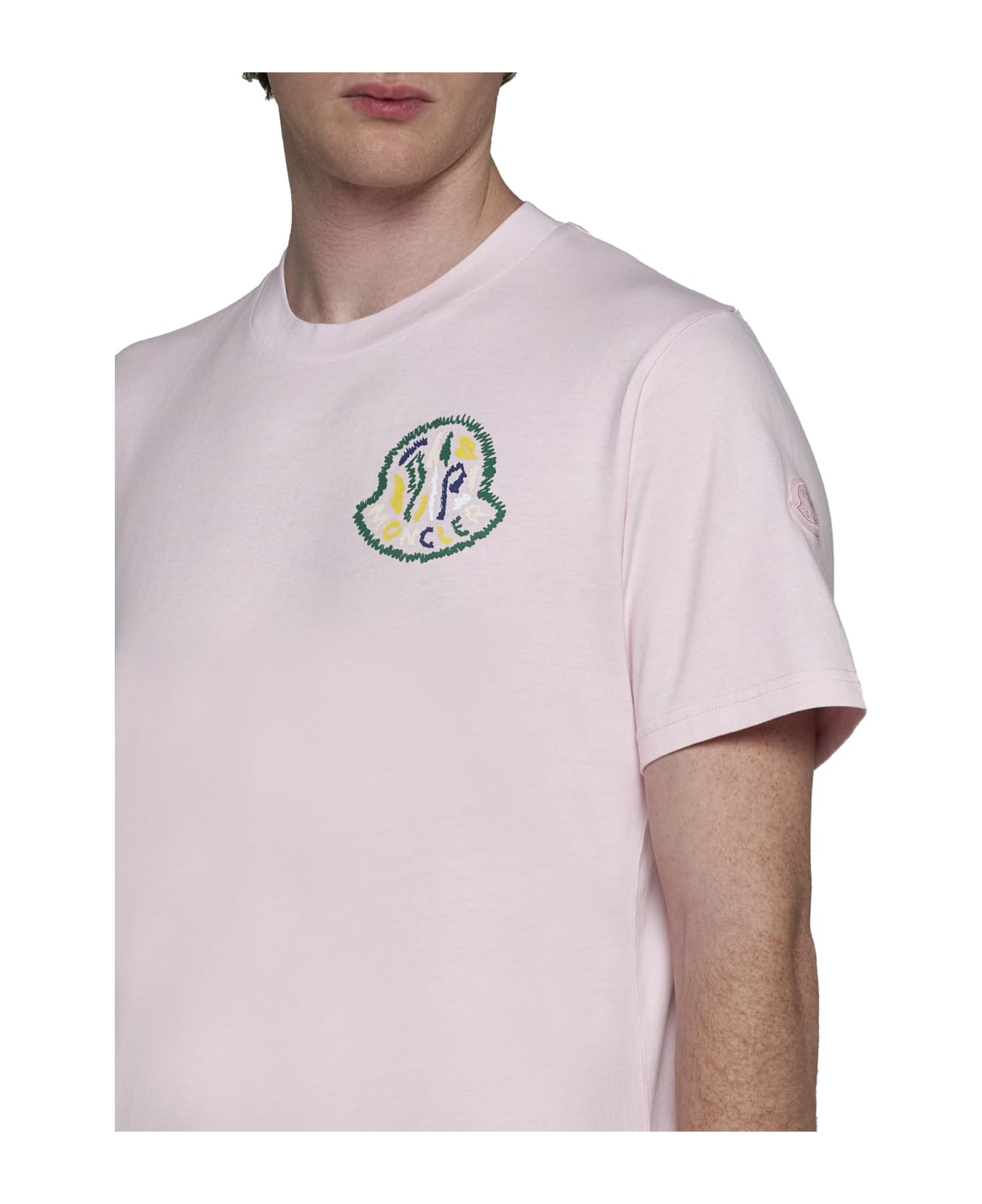 Moncler T-Shirt - Light pink