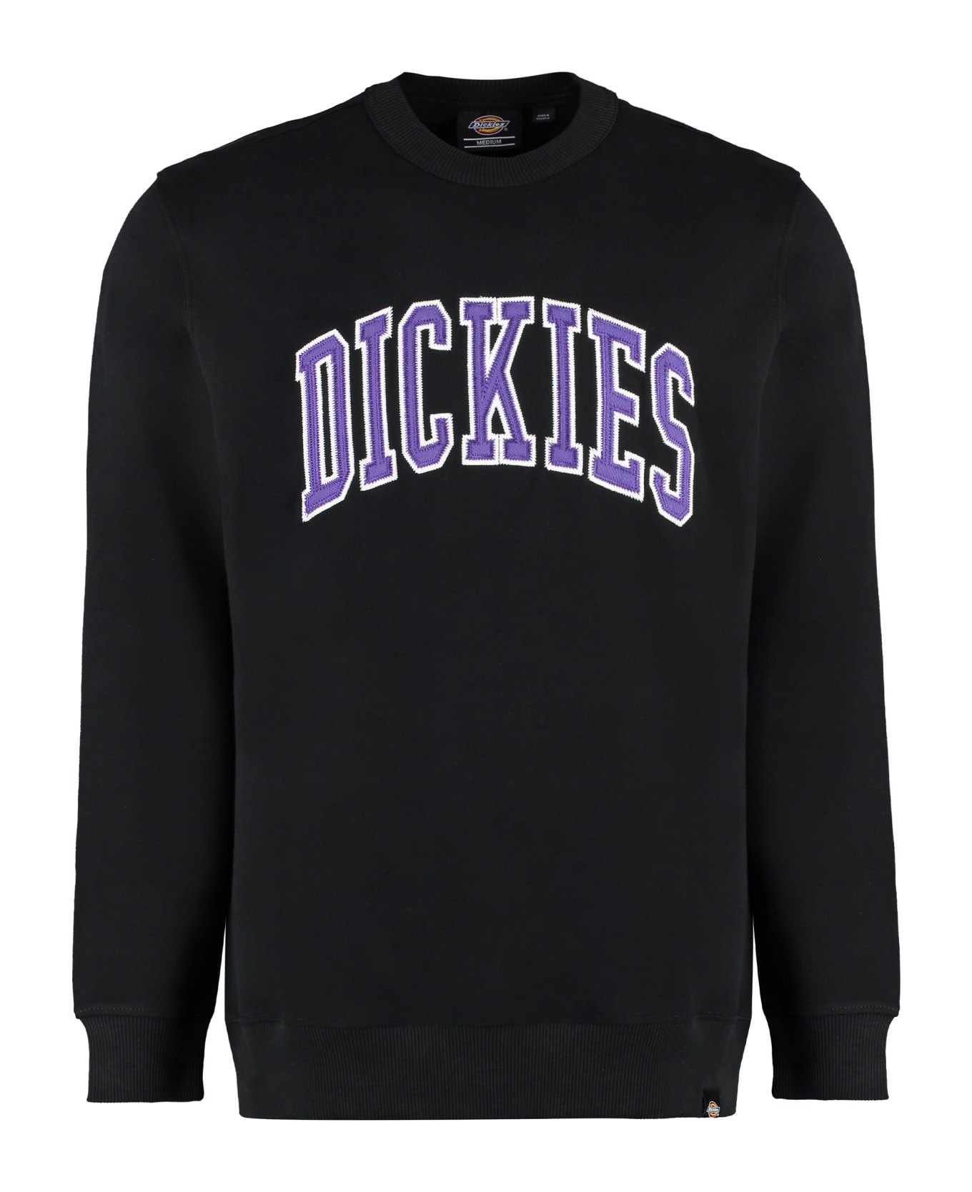 Dickies Aitkin Cotton Crew-neck Sweatshirt - black