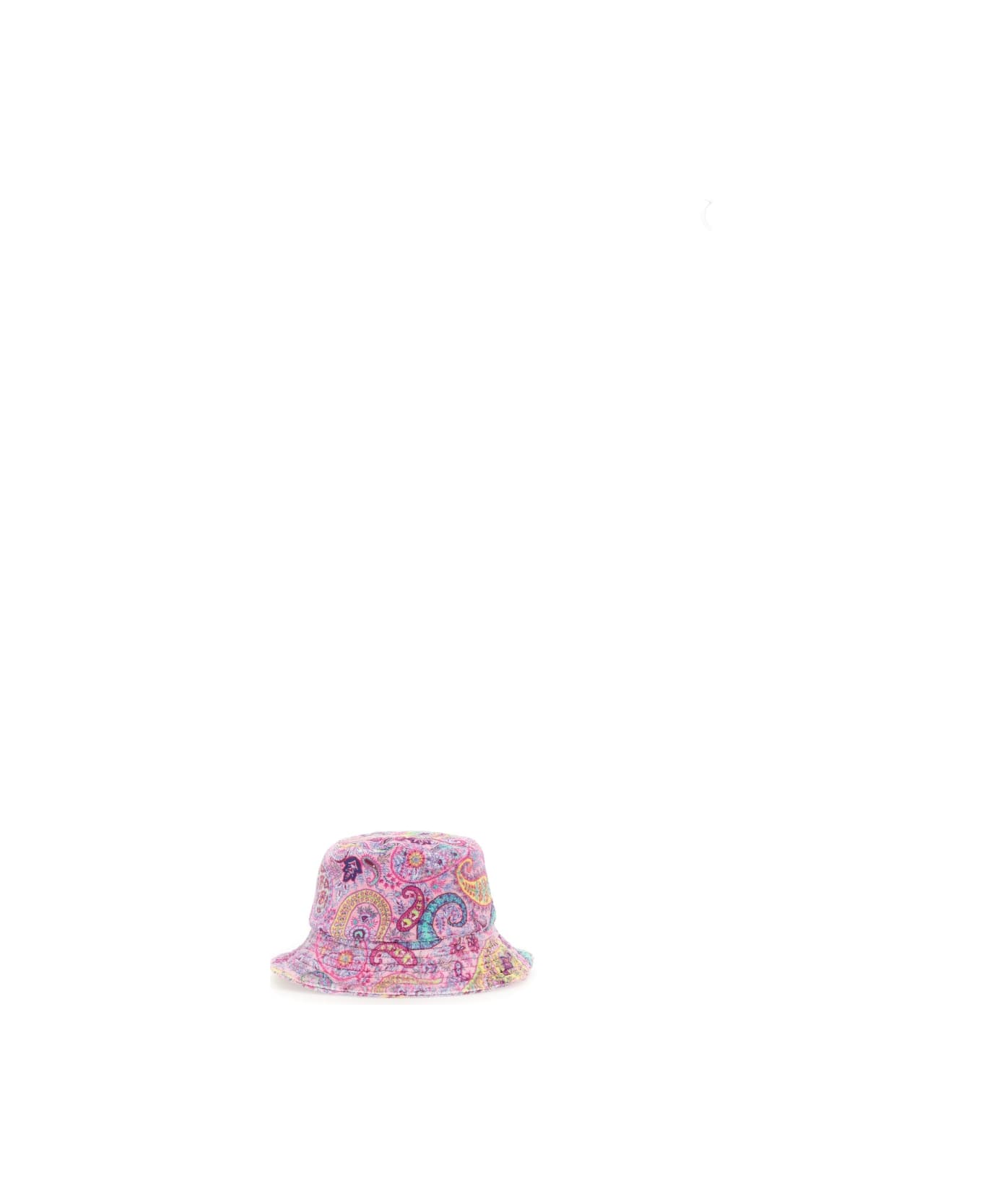 Etro Bucket Hat With Logo Embossing - PINK