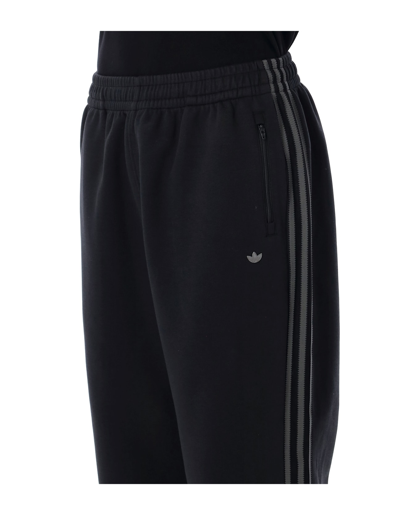 Adidas Originals Premium Cotton Track Pants - BLACK