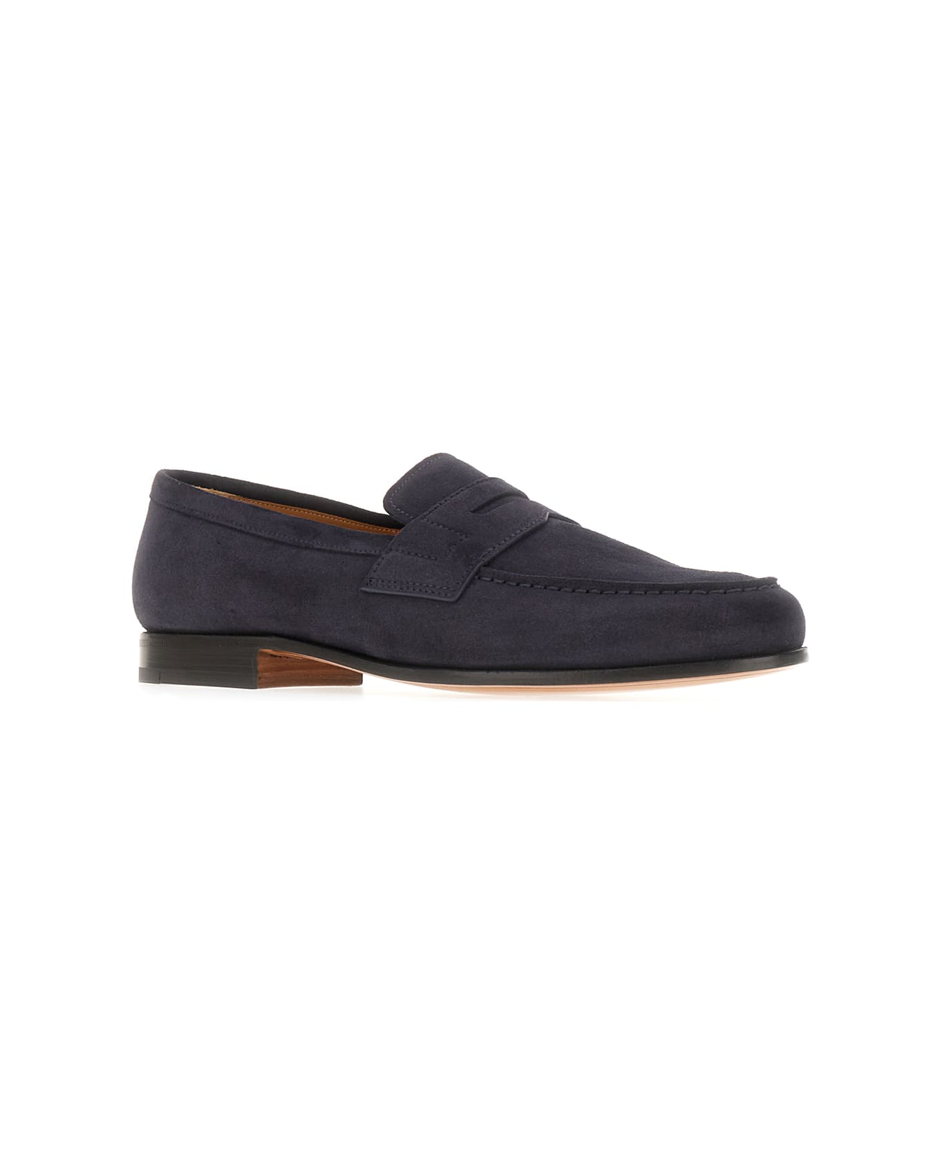 Church's Round-toe Slip-on Loafers - NAVY