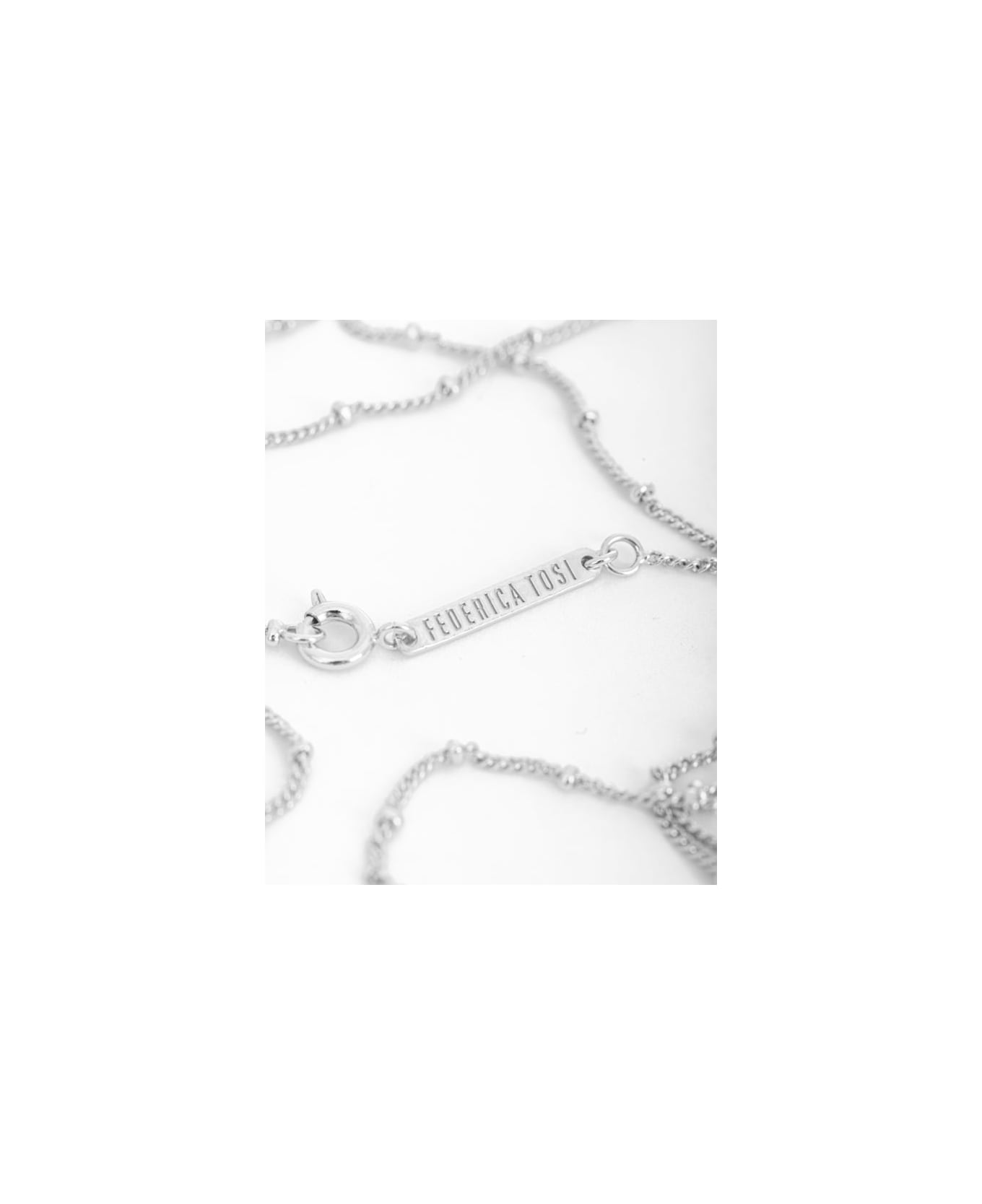 Federica Tosi Lace Long Camille Silver - Silver