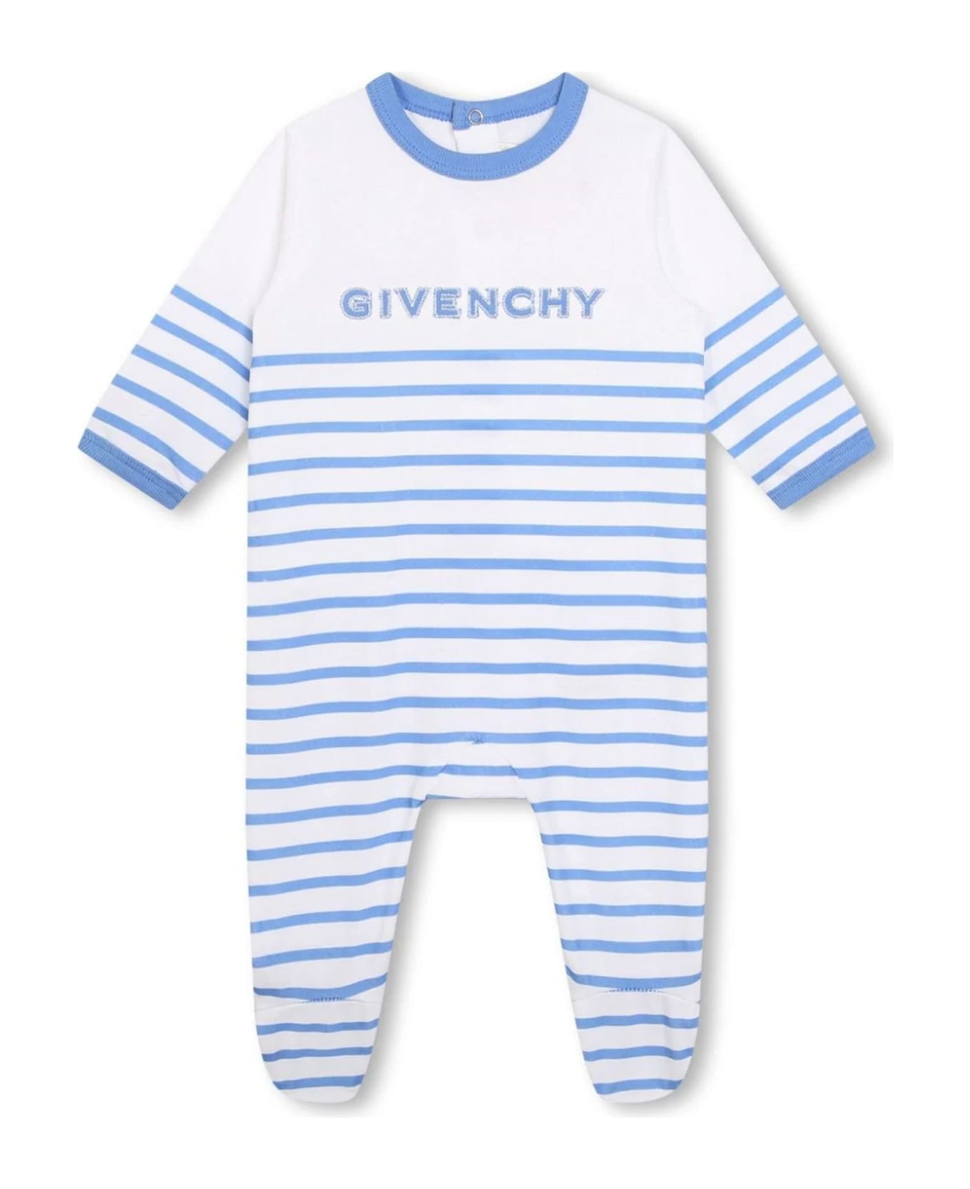 Givenchy Kids Dresses Clear Blue - Clear Blue ボディスーツ＆セットアップ