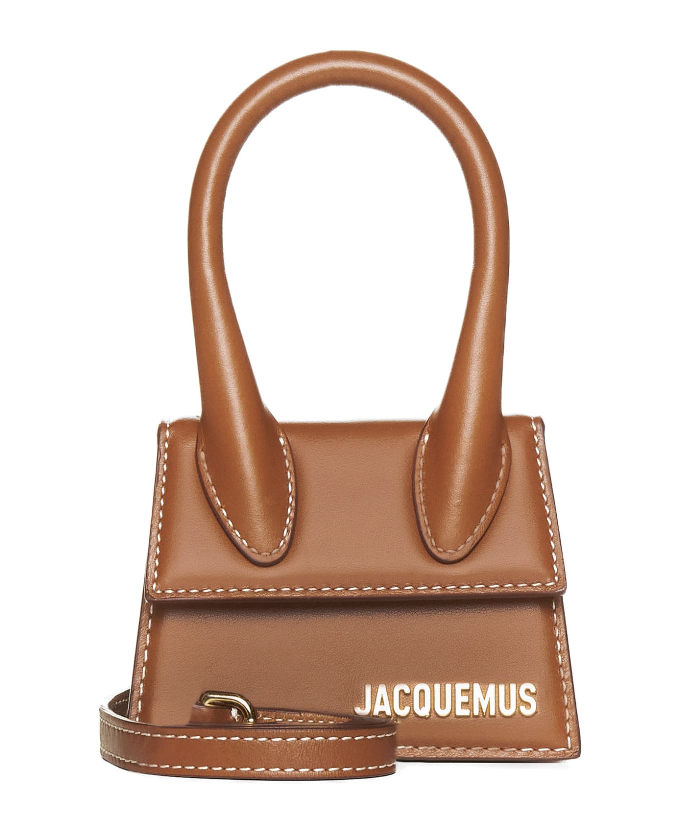 Jacquemus Le Chiquito Leather Mini Bag - Light brown
