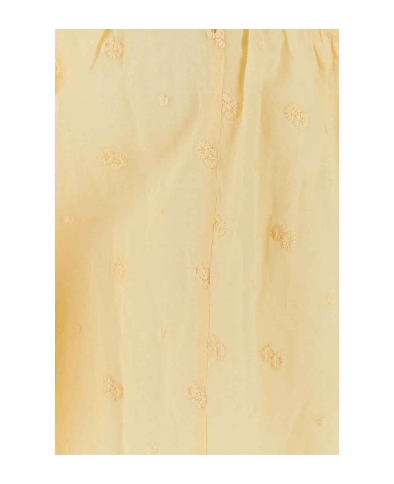 Marant Étoile Yellow Cotton Safi Blouse - Sunlight