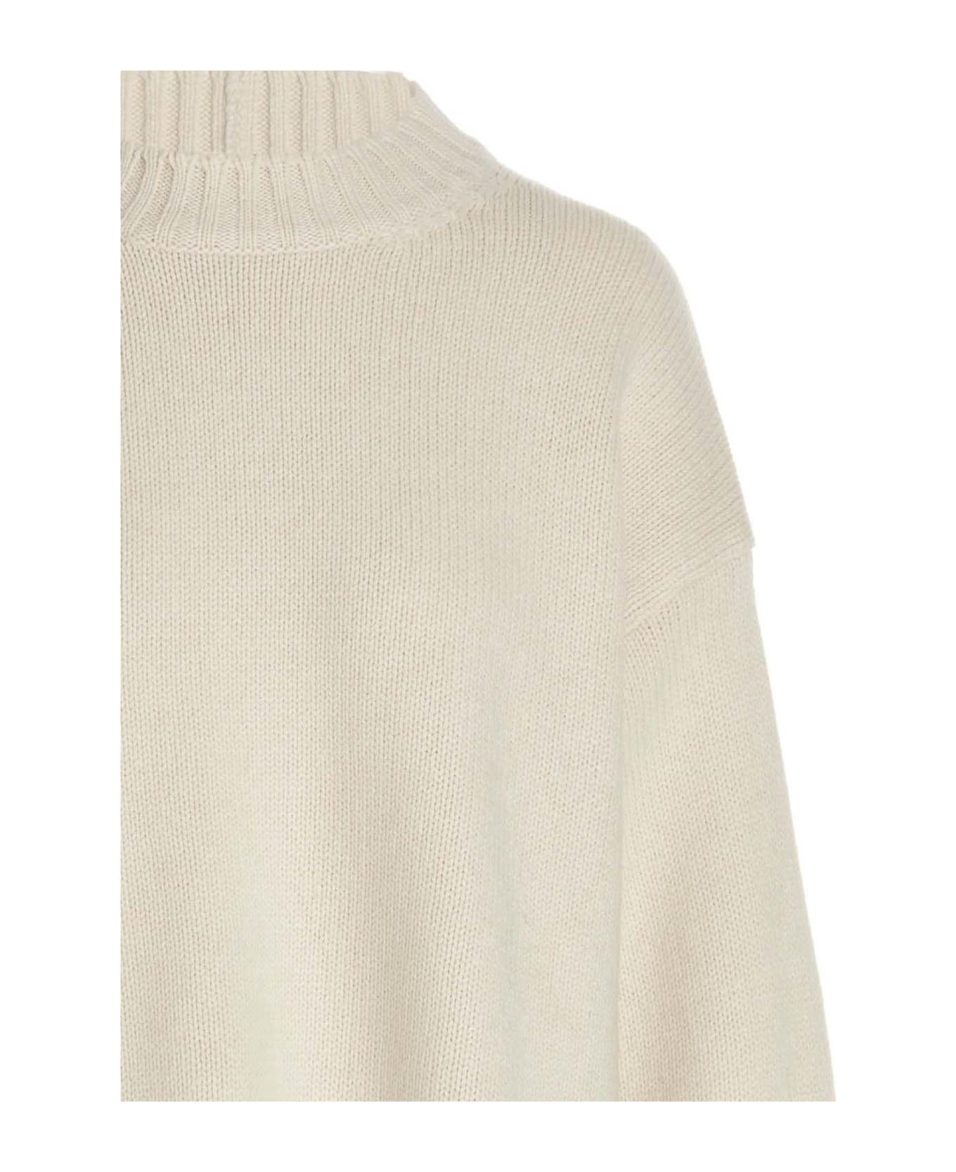 Jil Sander Crewneck Sweater - White