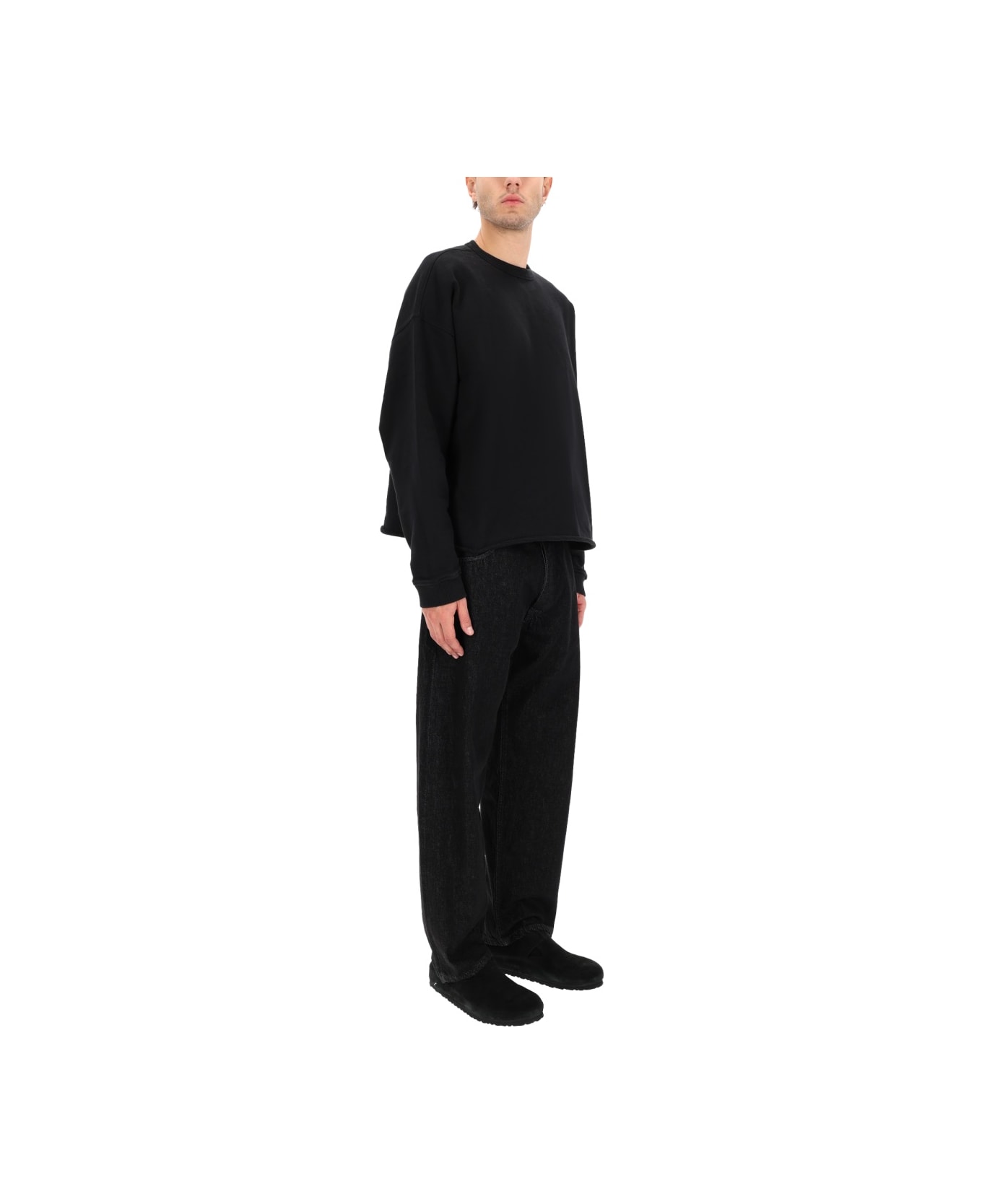 YMC "studio" Sweatshirt - BLACK