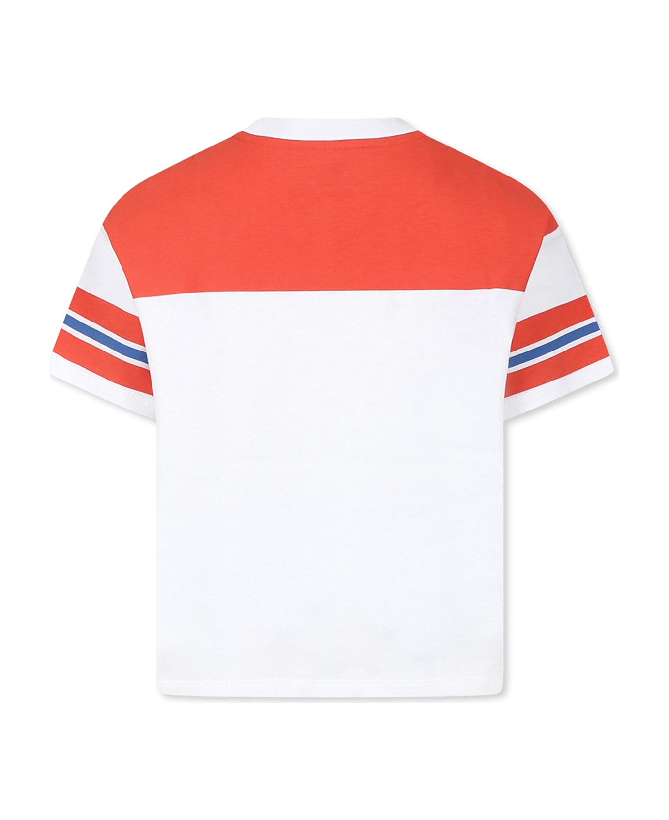 Stella McCartney Kids White T-shirt For Boy With Logo - White