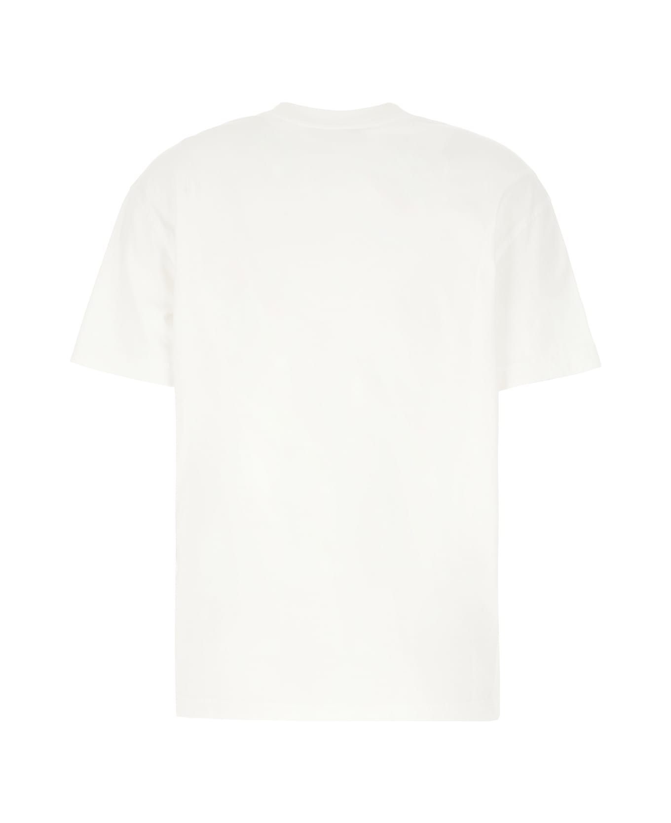 Off-White White Cotton Oversize T-shirt - WHITE