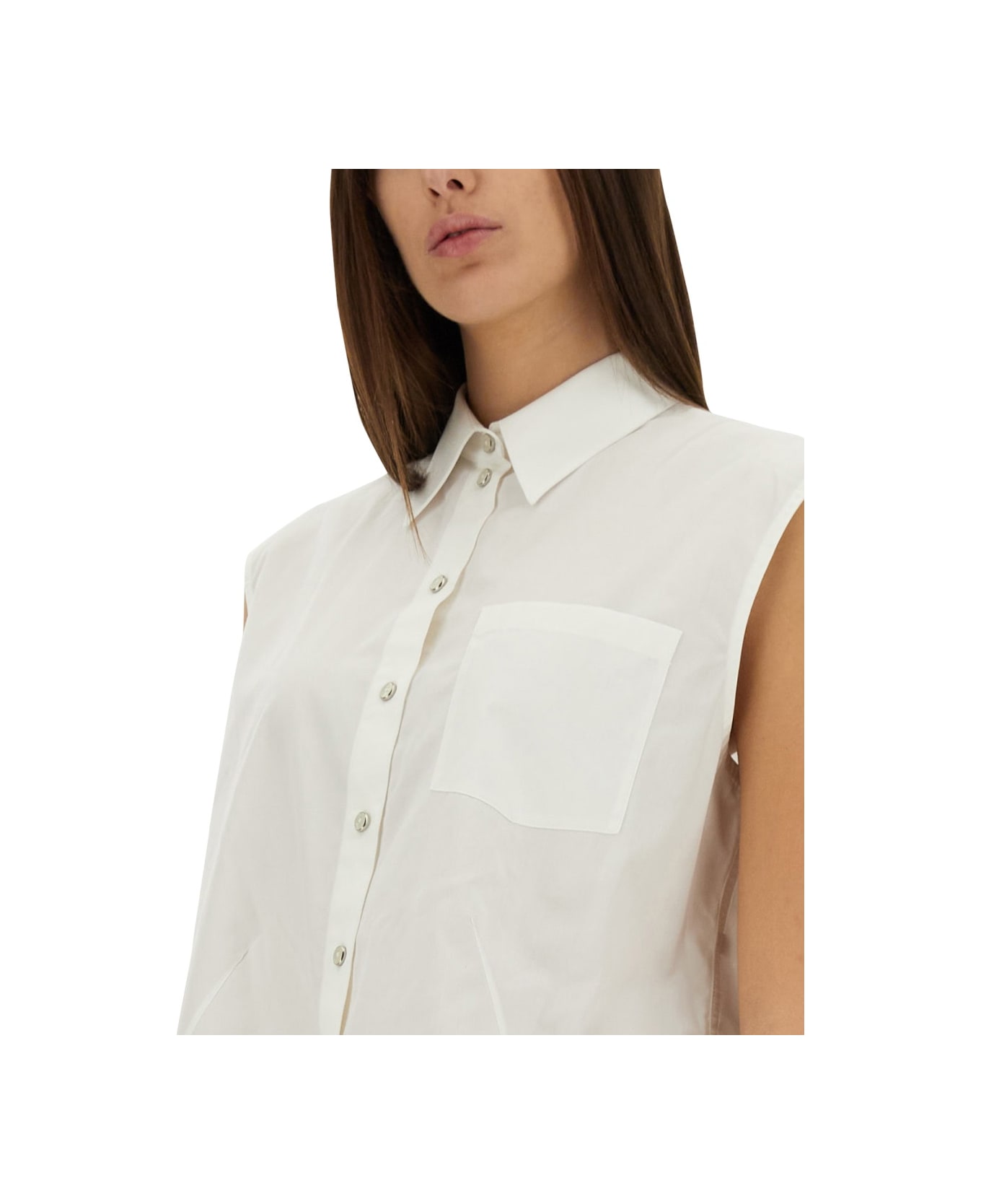 Helmut Lang "apex Tail" Shirt - WHITE